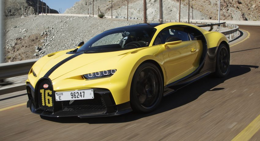 2021 Bugatti Chiron Pur Sport - Front Three-Quarter Wallpaper 850x460 #82