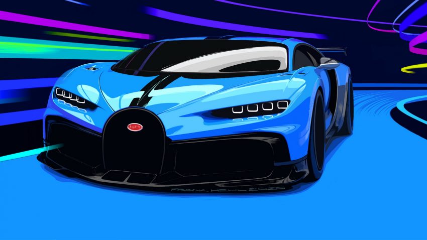 2021 Bugatti Chiron Pur Sport - Front Wallpaper 850x478 #156