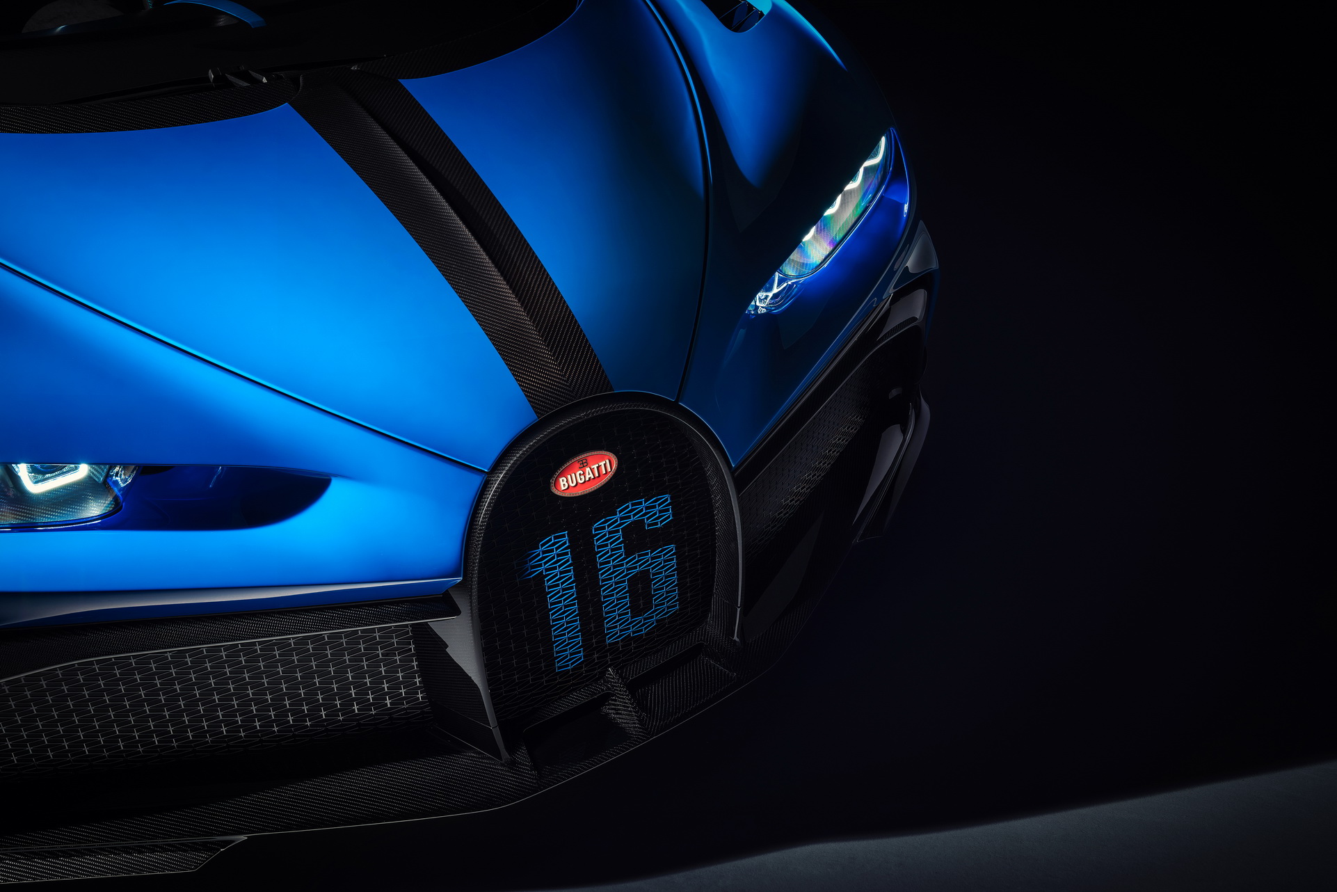 Download 2021 Bugatti Chiron Pur Sport - Grill HD Wallpaper 1922x1282 #147