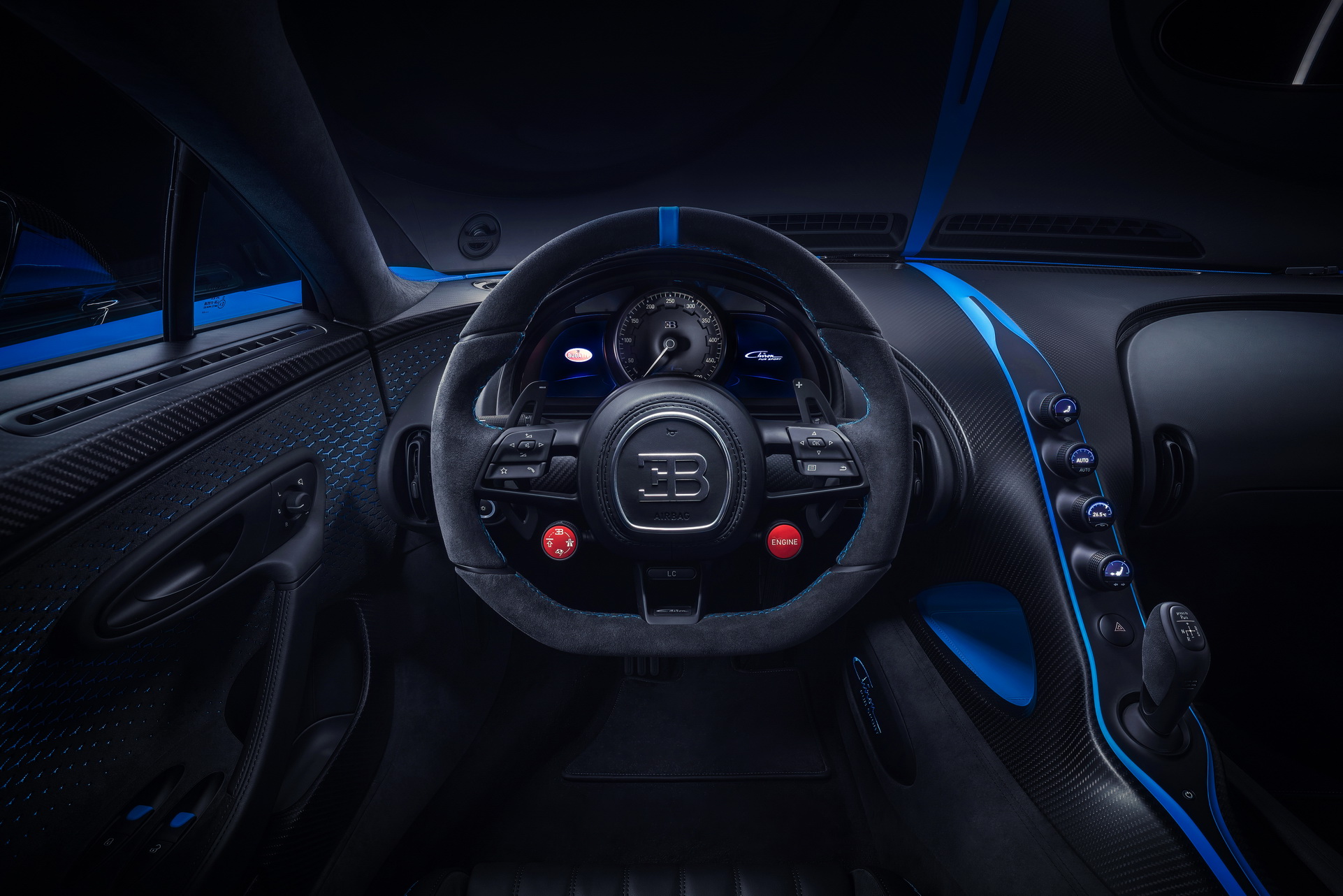 Download 2021 Bugatti Chiron Pur Sport - Interior, Cockpit HD Wallpaper 1922x1282 #153