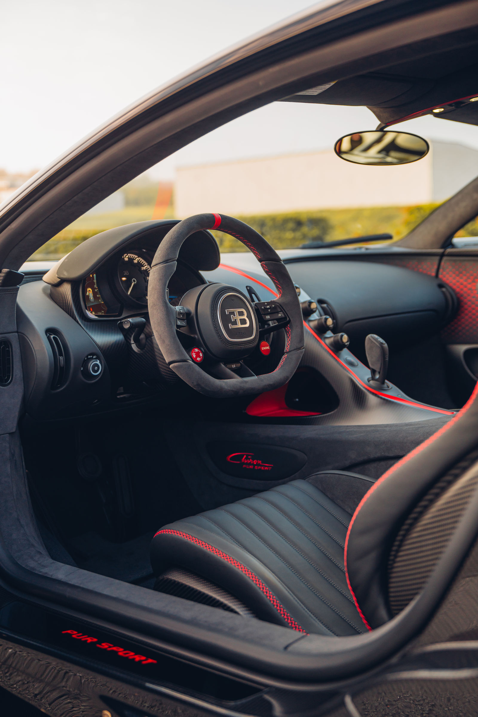 Download 2021 Bugatti Chiron Pur Sport - Interior, Seats HD Phone Wallpaper 1600x2400 #48