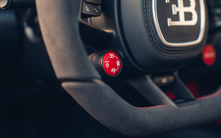 2021 Bugatti Chiron Pur Sport - Interior, Steering Wheel Wallpaper 850x531 #50