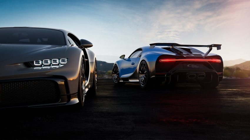 2021 Bugatti Chiron Pur Sport - Rear Three-Quarter Wallpaper 850x478 #126