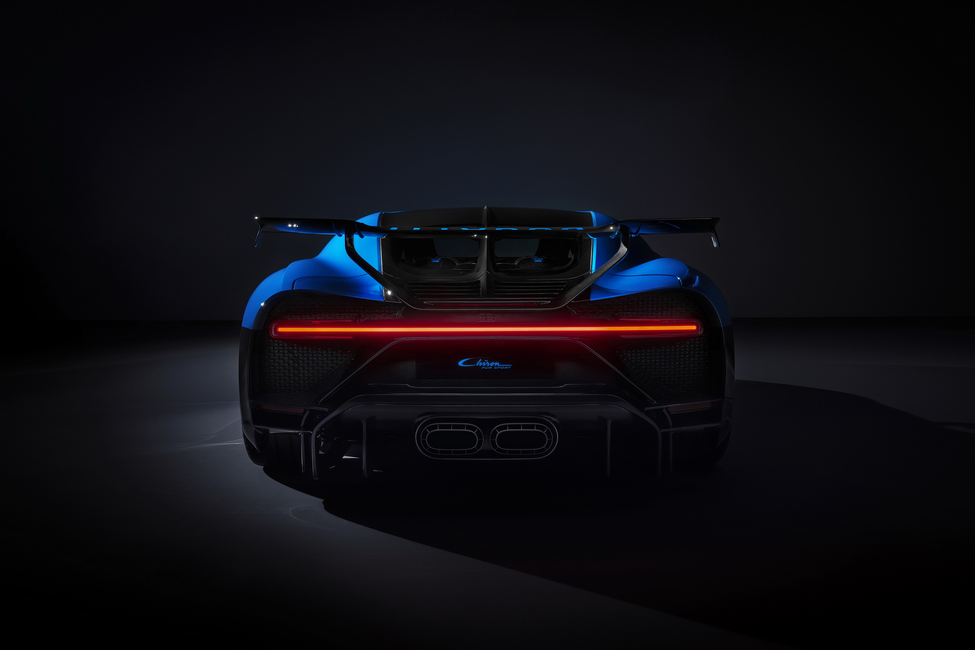 Download 2021 Bugatti Chiron Pur Sport - Rear HD Wallpaper 1922x1282 #137