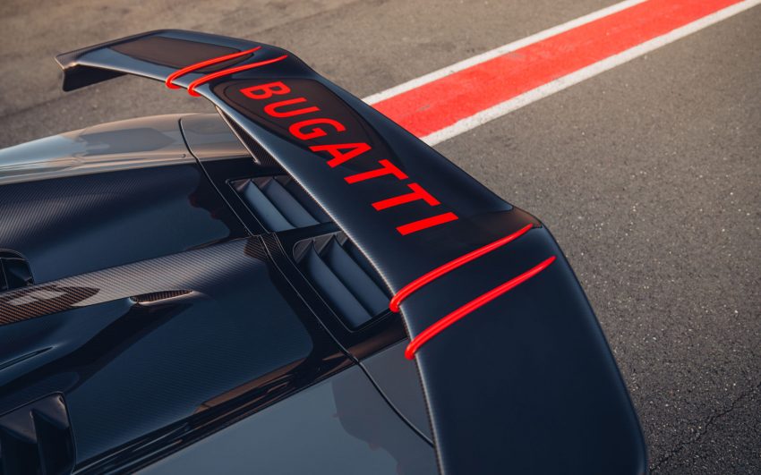 2021 Bugatti Chiron Pur Sport - Spoiler Wallpaper 850x531 #43