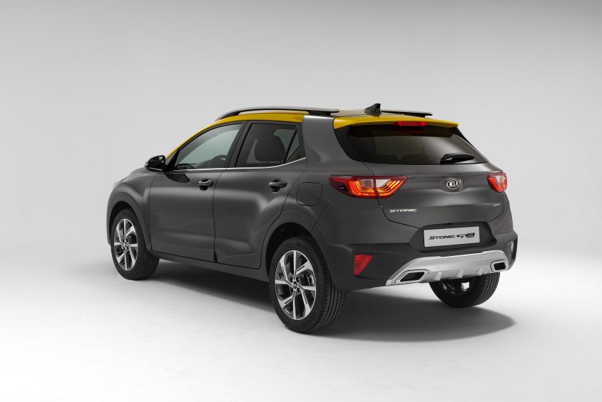 2021 Kia Stonic GT Line - Rear Three-Quarter Wallpaper 850x567 #23