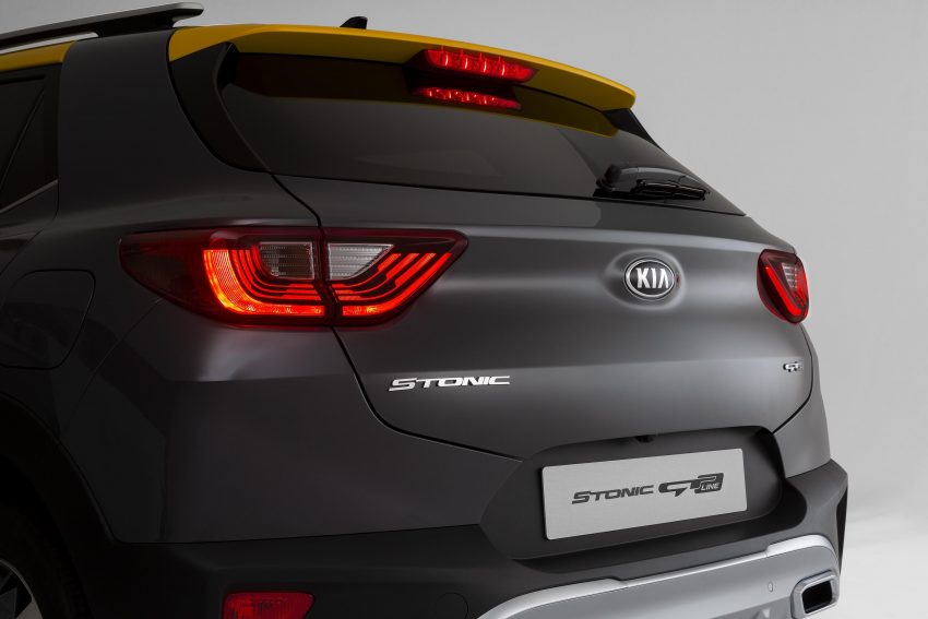 2021 Kia Stonic GT Line - Tail Light Wallpaper 850x567 #13