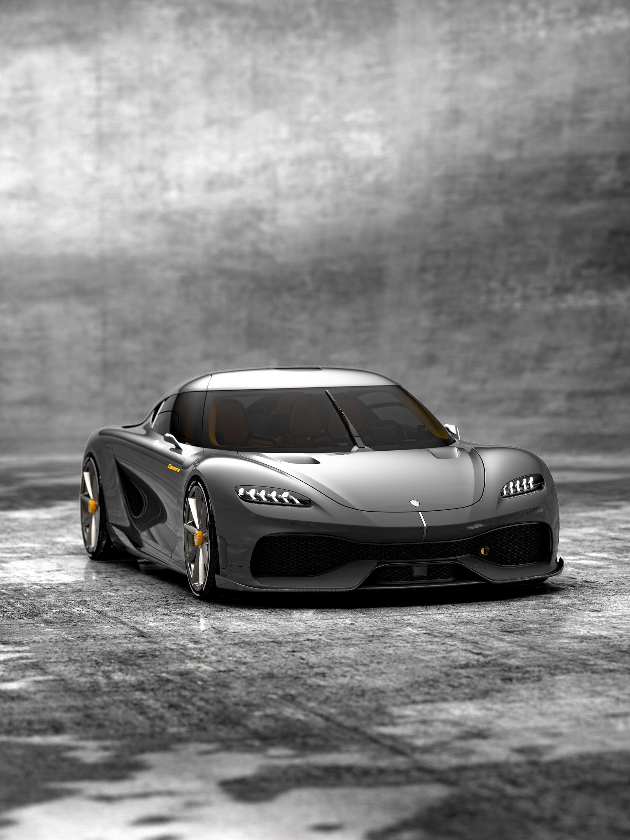 Download 2021 Koenigsegg Gemera - Front HD Phone Wallpaper 2160x2880 #23