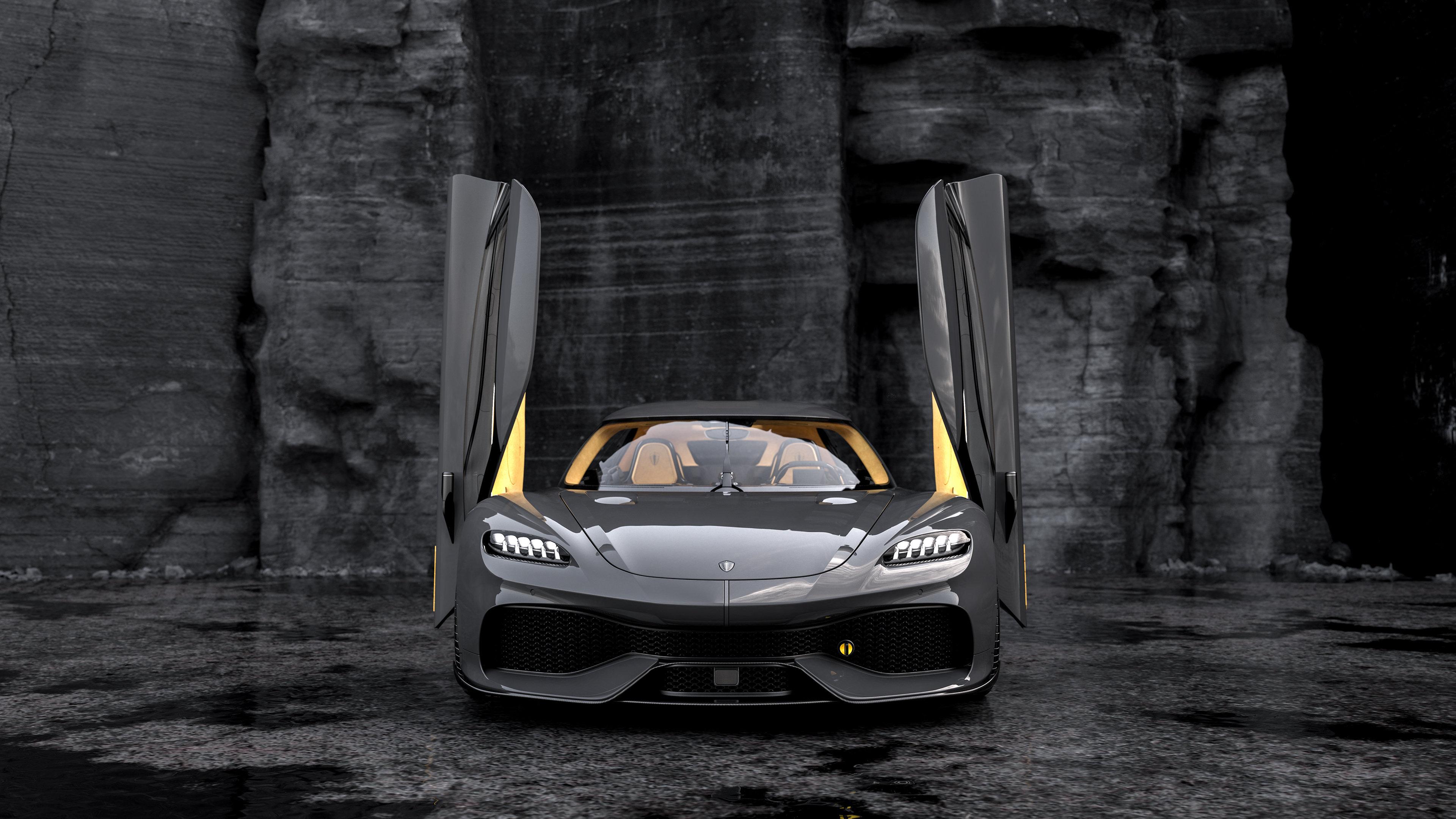 Download 2021 Koenigsegg Gemera - Front HD Wallpaper 3840x2160 #32