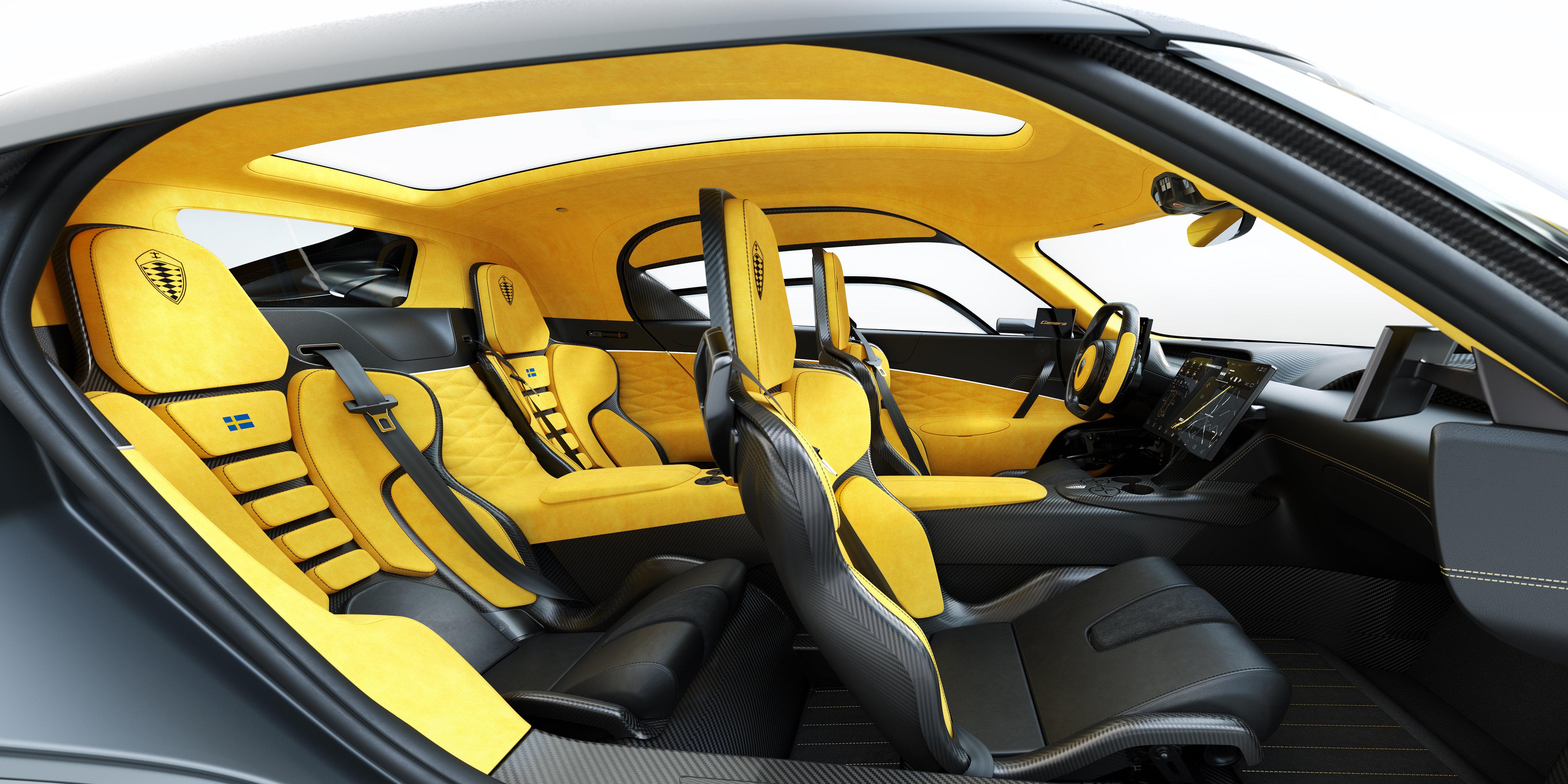 Download 2021 Koenigsegg Gemera - Interior, Cockpit HD Wallpaper 4320x2160 #37