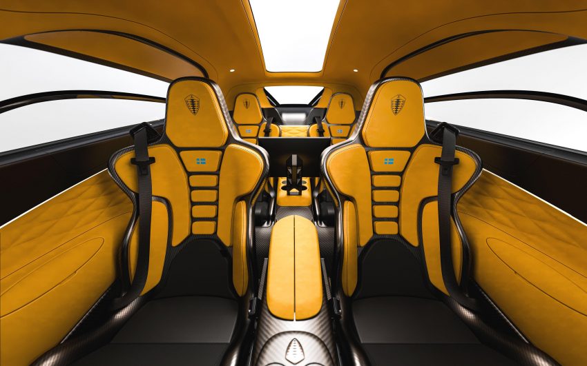 2021 Koenigsegg Gemera - Interior, Seats Wallpaper 850x531 #41