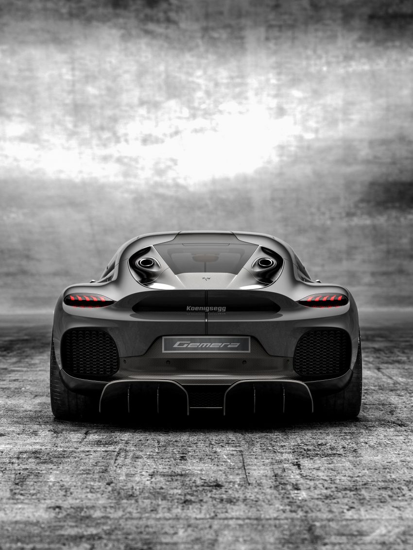 2021 Koenigsegg Gemera - Rear Phone Wallpaper 850x1133 #26