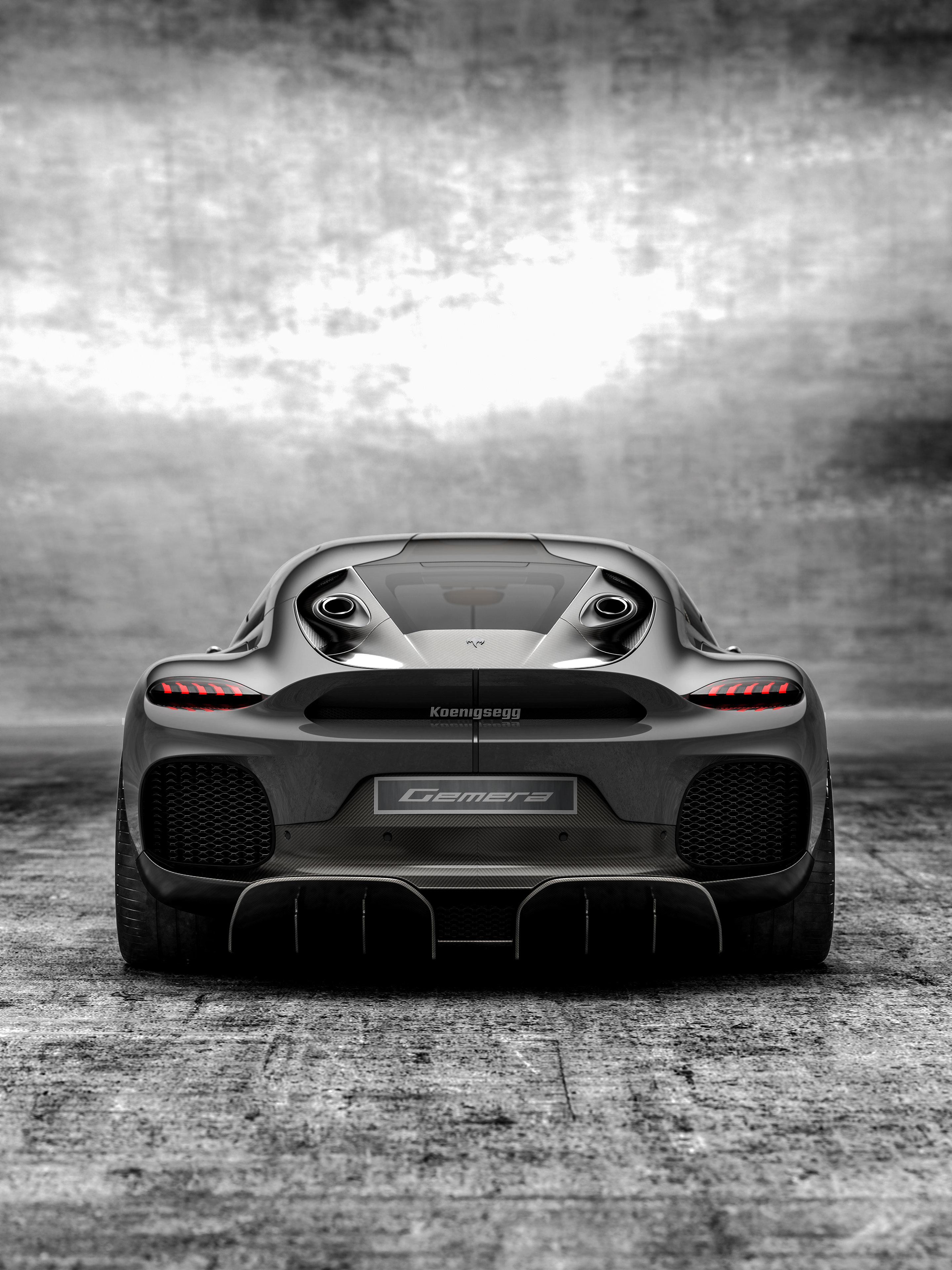 Download 2021 Koenigsegg Gemera - Rear HD Phone Wallpaper 2880x3840 #26