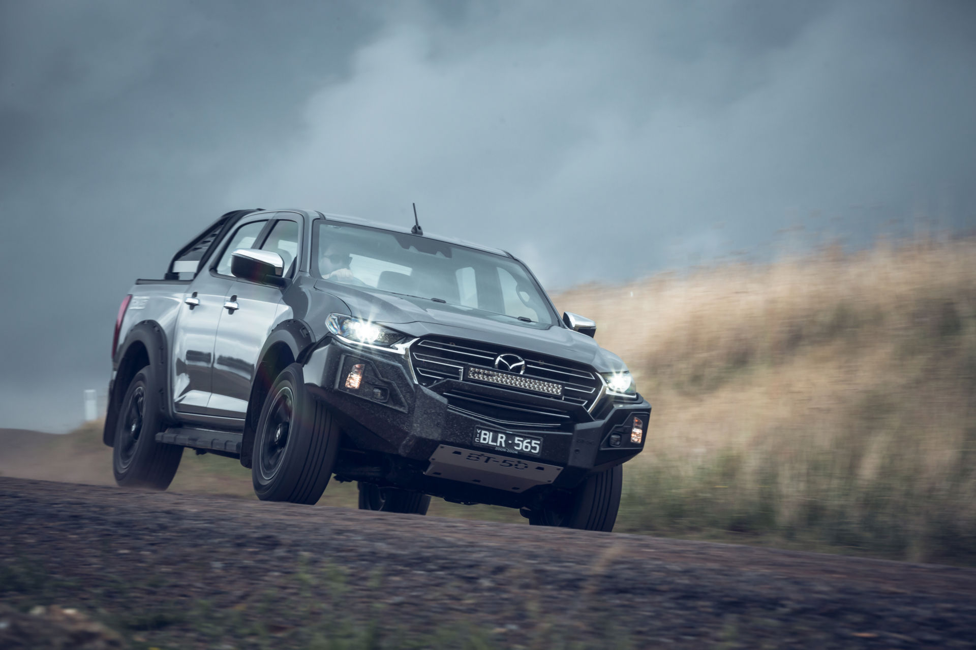 Download 2021 Mazda BT-50 Thunder - Front Three-Quarter HD Wallpaper 1920x1280 #16