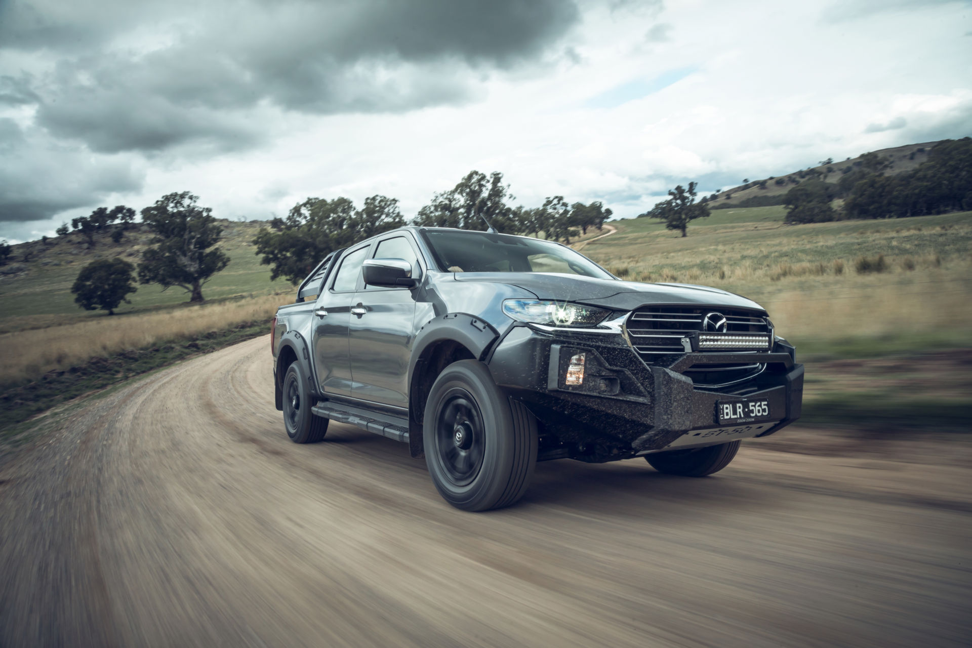 Download 2021 Mazda BT-50 Thunder - Front Three-Quarter HD Wallpaper 1920x1280 #7