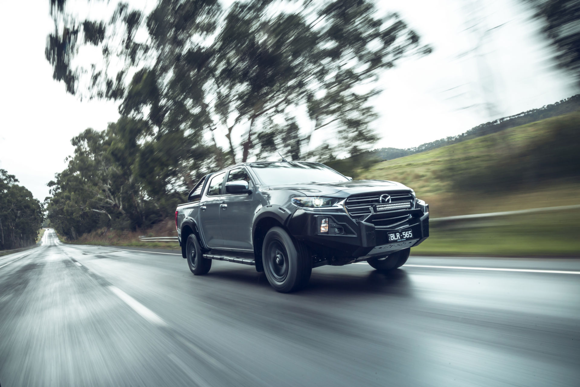 Download 2021 Mazda BT-50 Thunder - Front Three-Quarter HD Wallpaper 1920x1282 #3