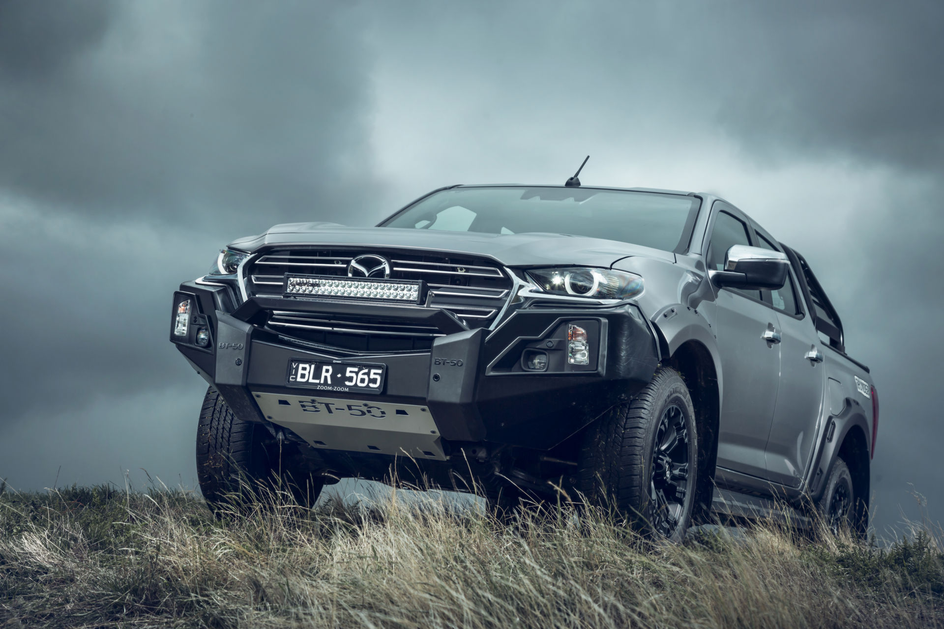 Download 2021 Mazda BT-50 Thunder - Front Three-Quarter HD Wallpaper 1920x1280 #23