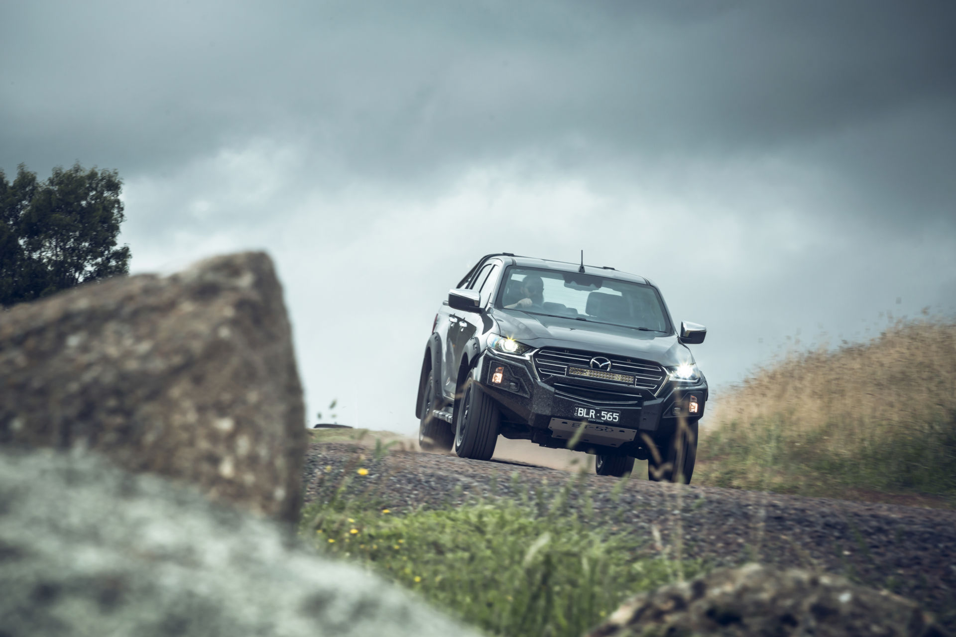 Download 2021 Mazda BT-50 Thunder - Front HD Wallpaper 1920x1280 #12