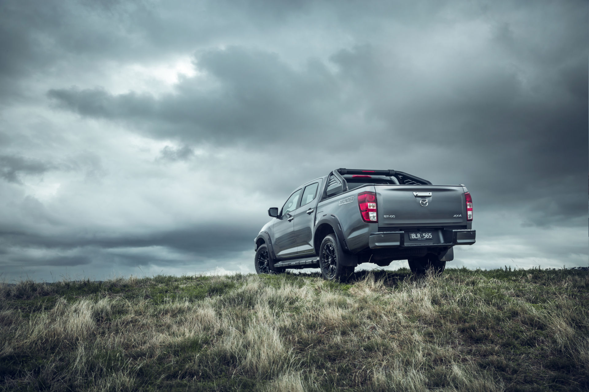 Download 2021 Mazda BT-50 Thunder - Rear Three-Quarter HD Wallpaper 1920x1280 #27
