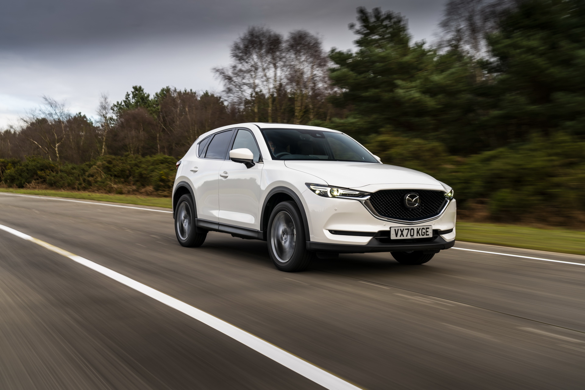 Download 2021 Mazda CX-5 GT Sport - Front Three-Quarter HD Wallpaper 1920x1280 #2