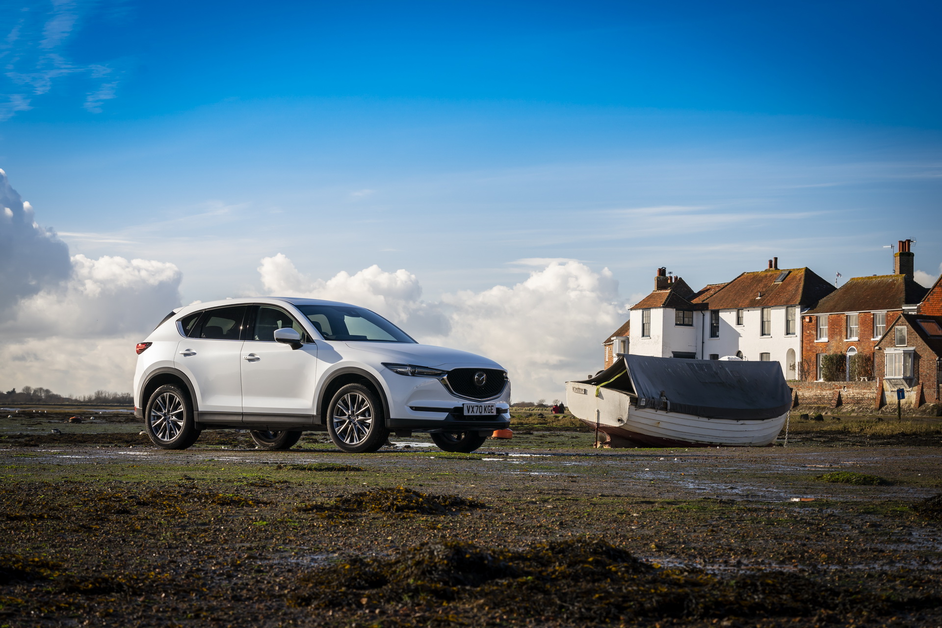 Download 2021 Mazda CX-5 GT Sport - Front Three-Quarter HD Wallpaper 1920x1280 #63