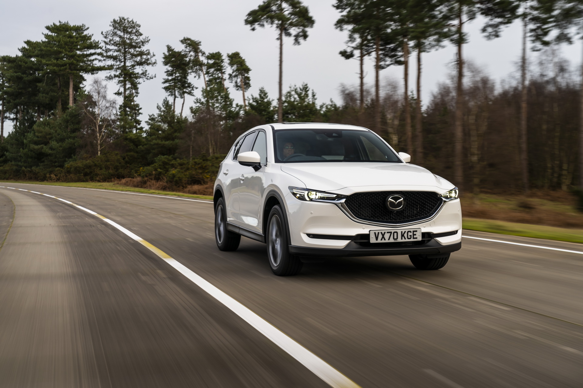 Download 2021 Mazda CX-5 GT Sport - Front Three-Quarter HD Wallpaper 1920x1280 #10