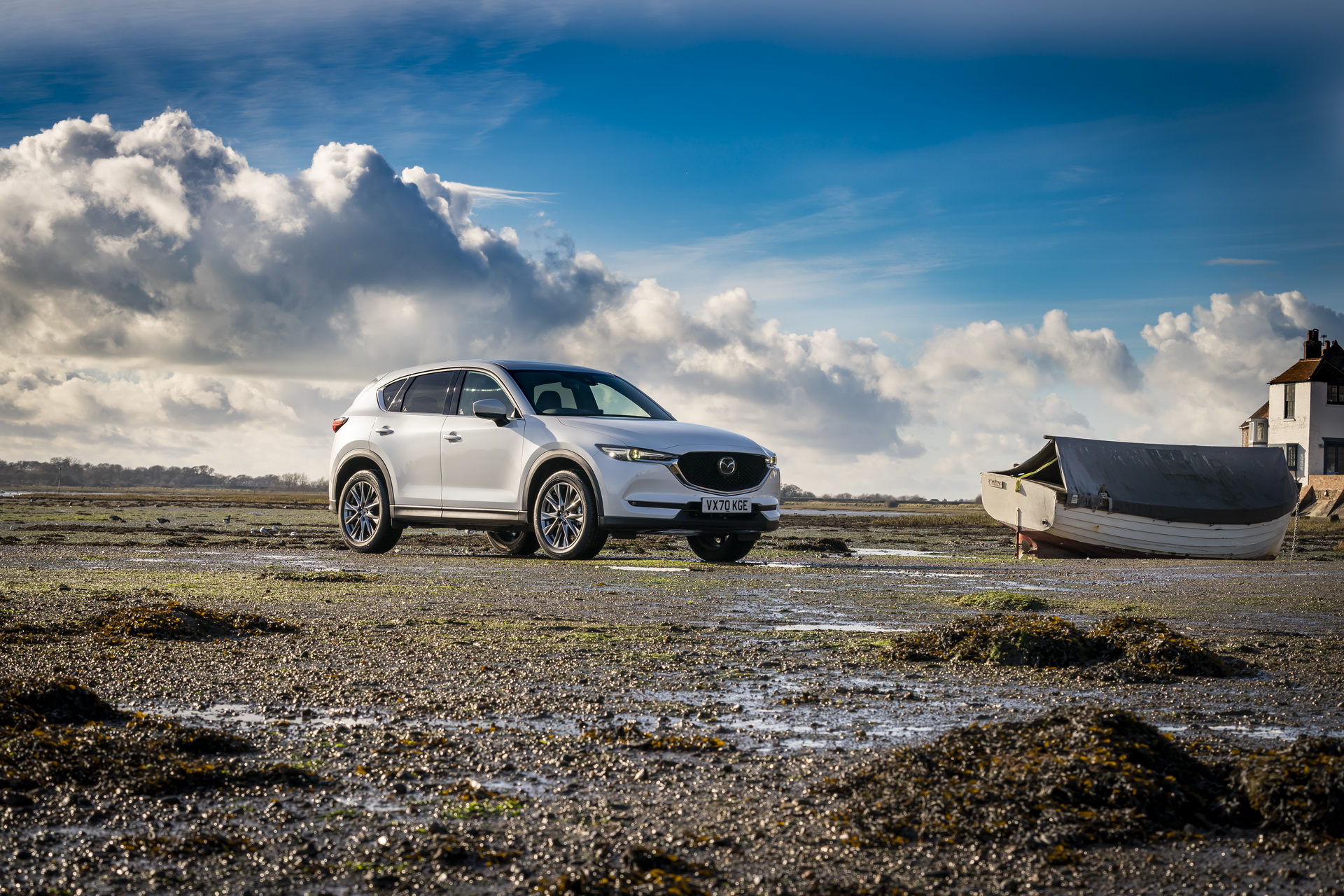 Download 2021 Mazda CX-5 GT Sport - Front Three-Quarter HD Wallpaper 1920x1280 #72