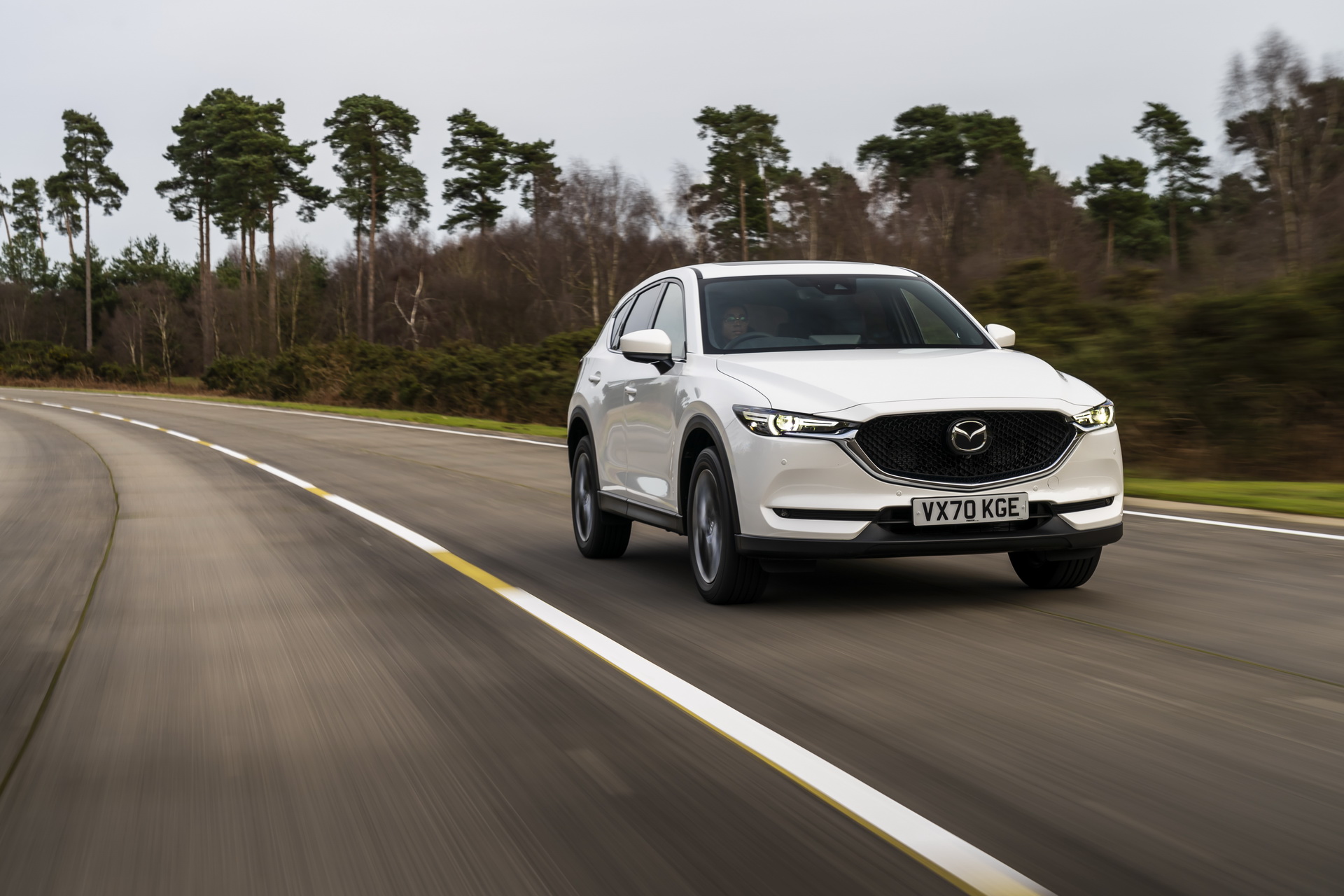 Download 2021 Mazda CX-5 GT Sport - Front Three-Quarter HD Wallpaper 1920x1280 #11