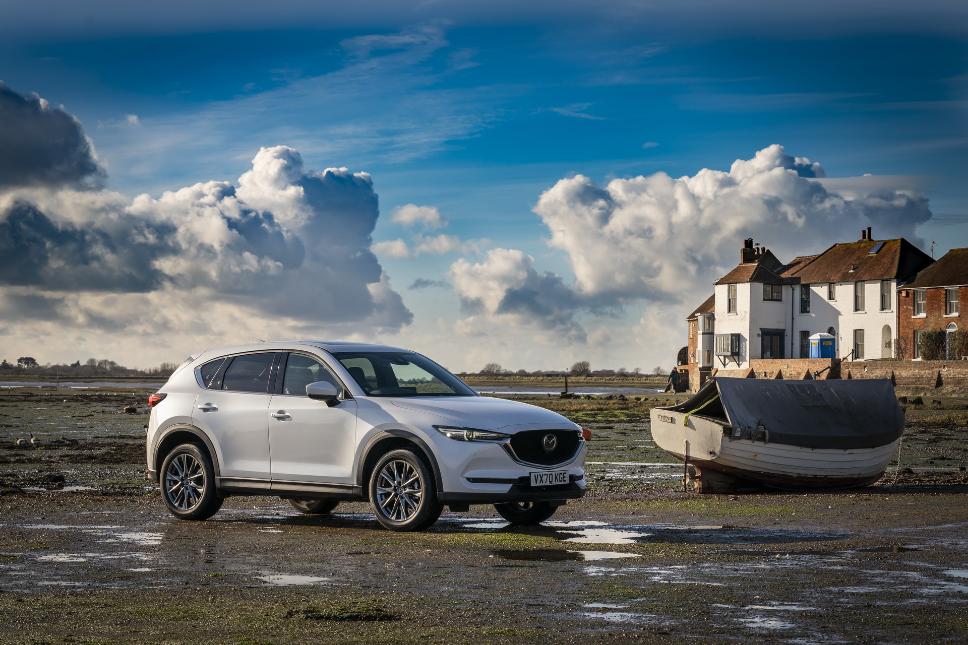 Download 2021 Mazda CX-5 GT Sport - Front Three-Quarter HD Wallpaper 1920x1280 #73