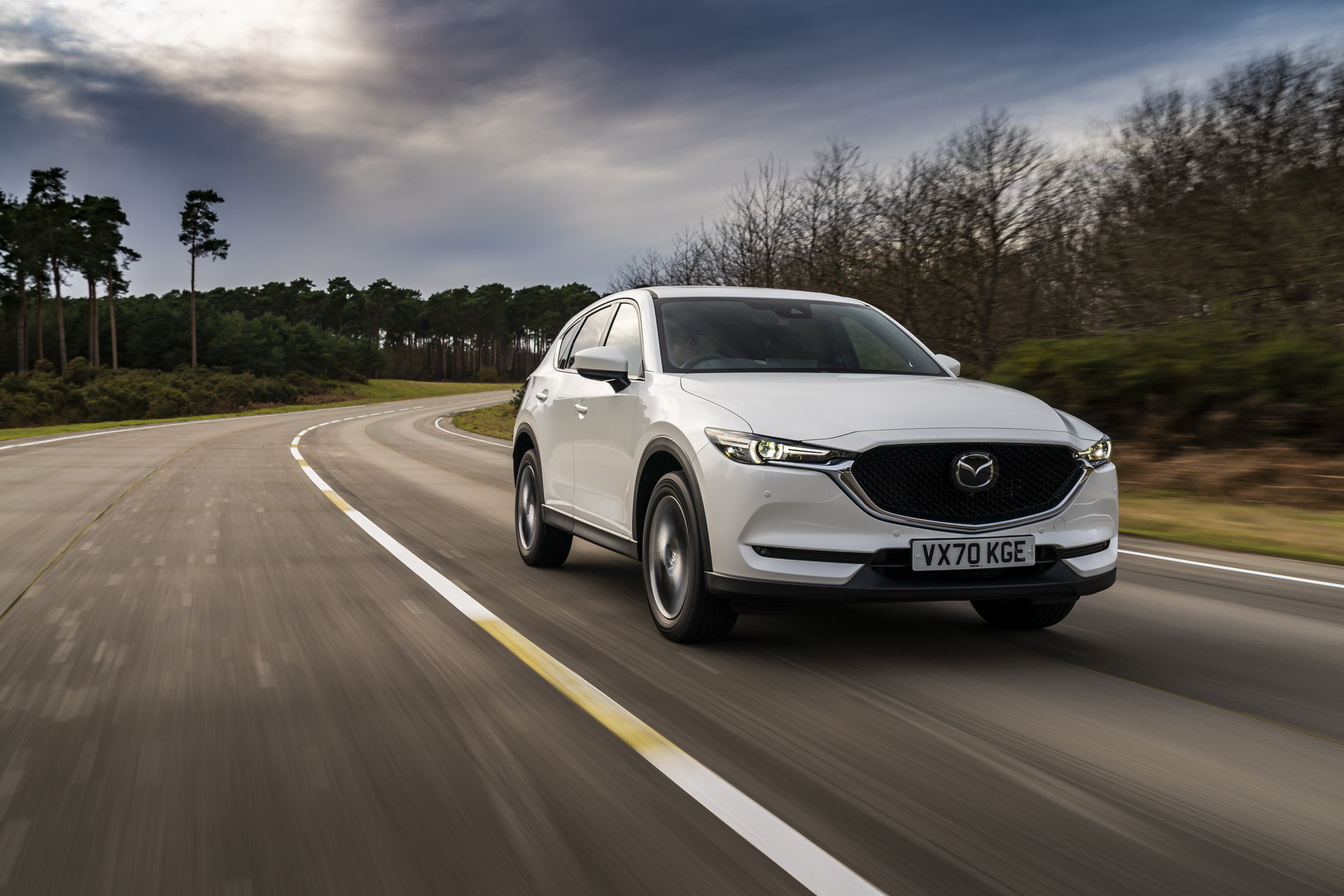 Download 2021 Mazda CX-5 GT Sport - Front Three-Quarter HD Wallpaper 1920x1280 #13