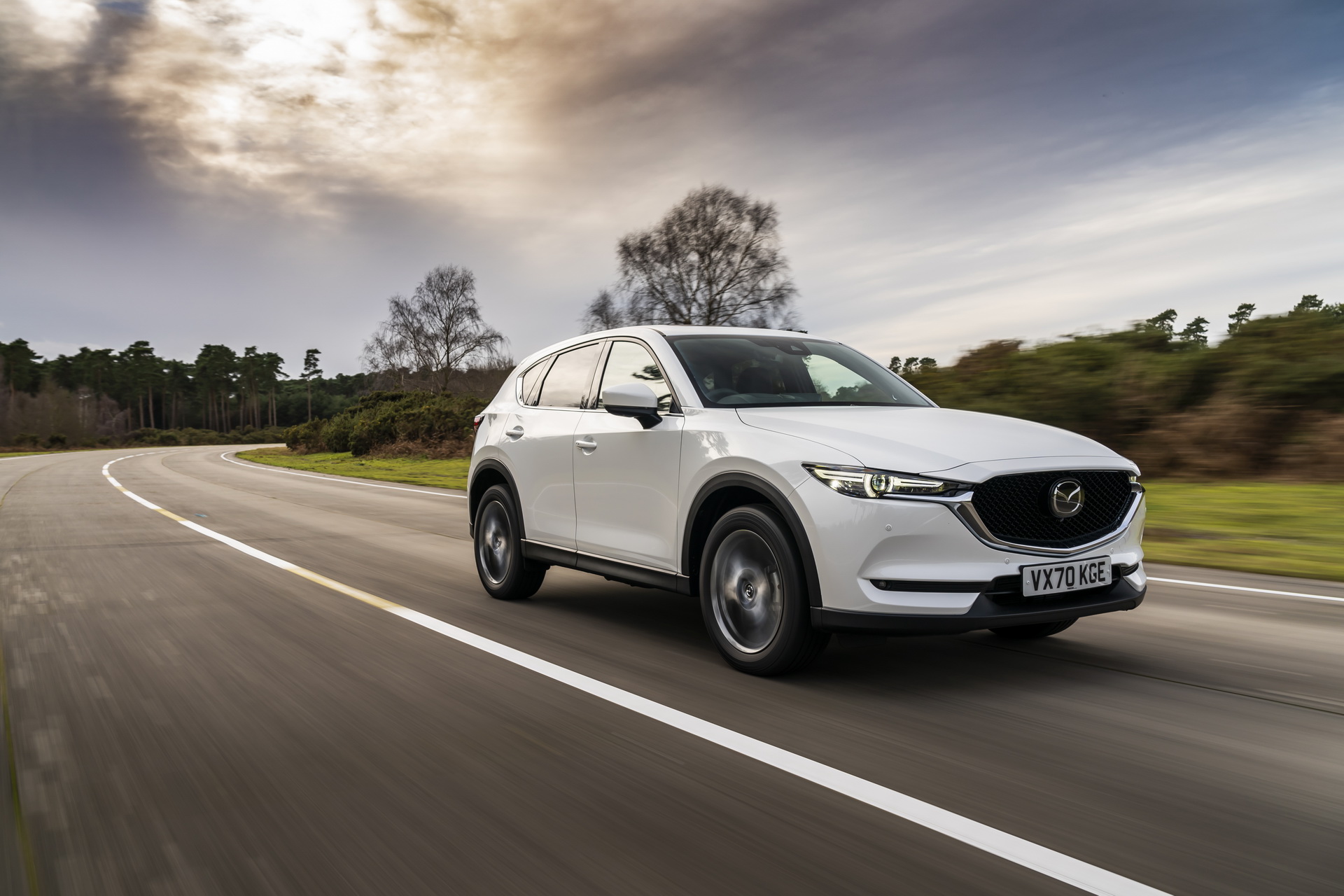 Download 2021 Mazda CX-5 GT Sport - Front Three-Quarter HD Wallpaper 1920x1280 #15