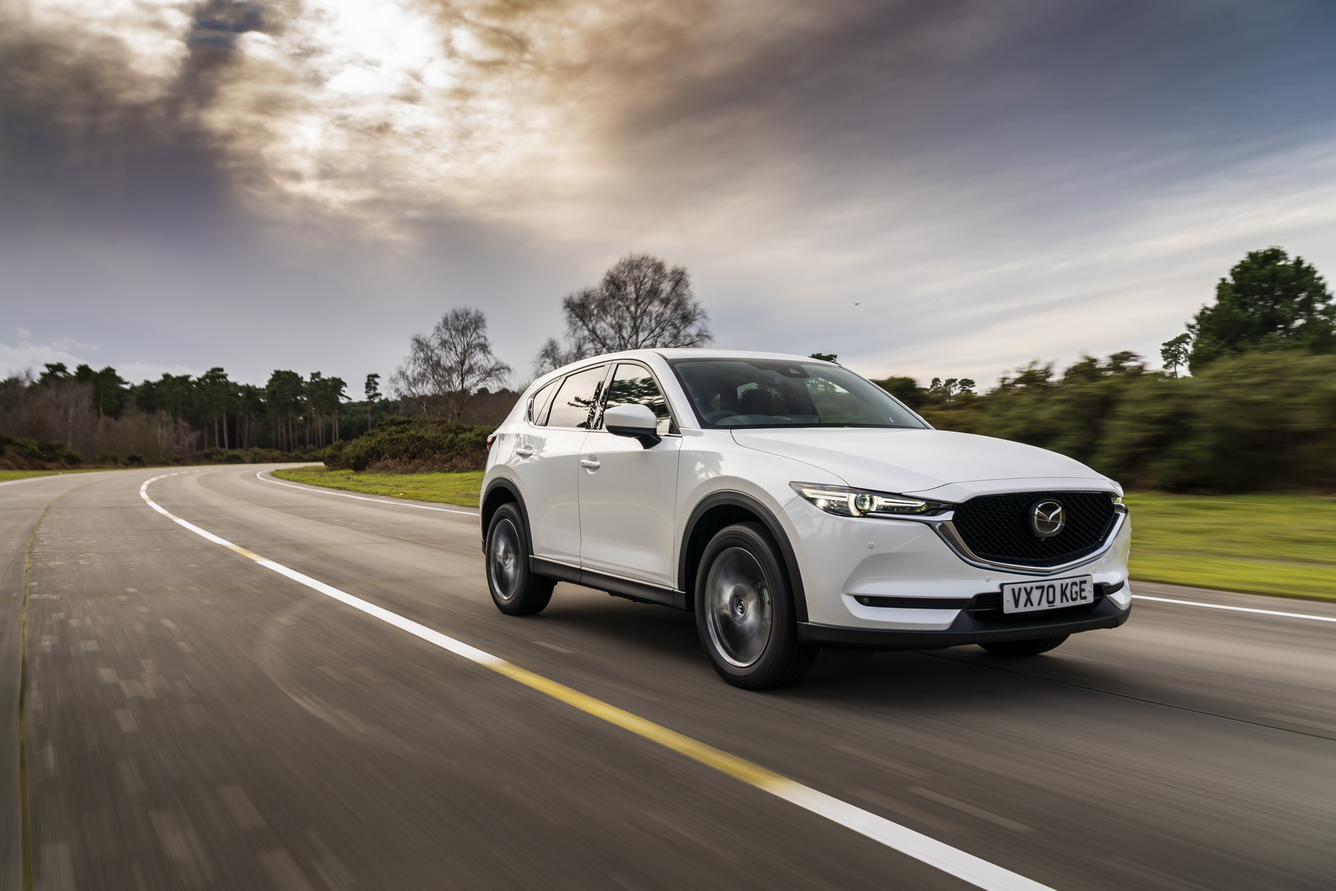 Download 2021 Mazda CX-5 GT Sport - Front Three-Quarter HD Wallpaper 1920x1280 #16