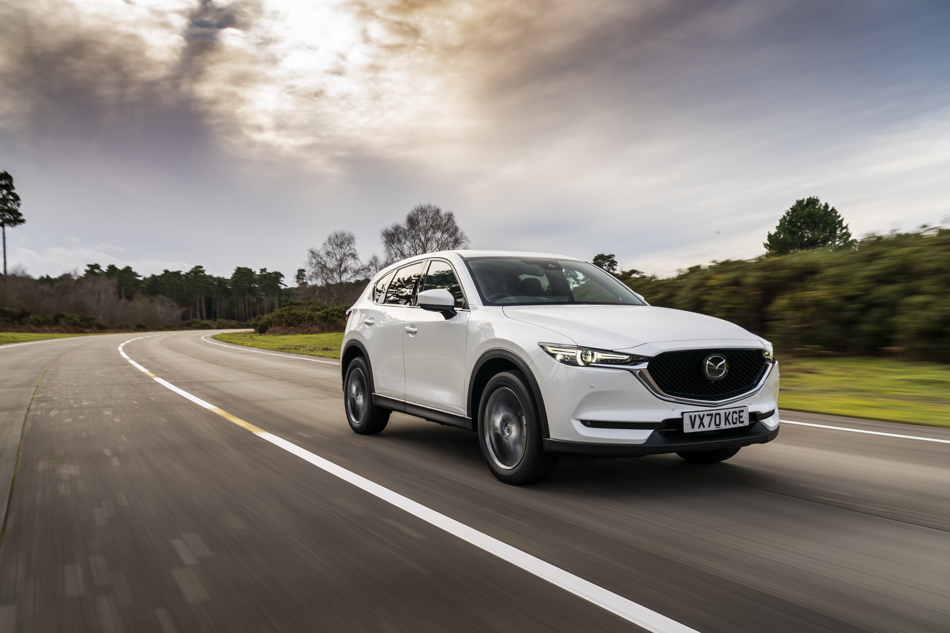 Download 2021 Mazda CX-5 GT Sport - Front Three-Quarter HD Wallpaper 1920x1280 #17
