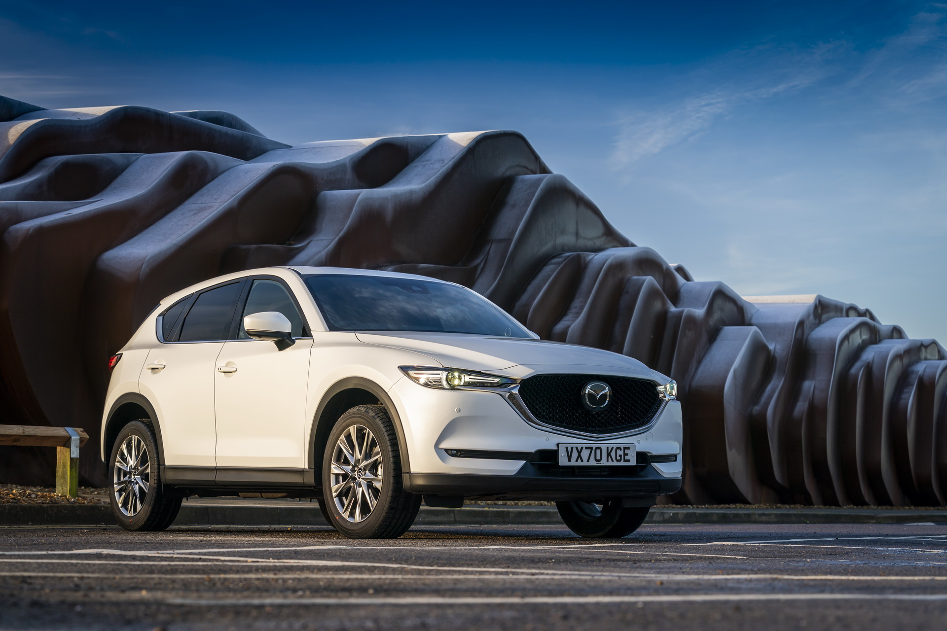 Download 2021 Mazda CX-5 GT Sport - Front Three-Quarter HD Wallpaper 1920x1280 #48