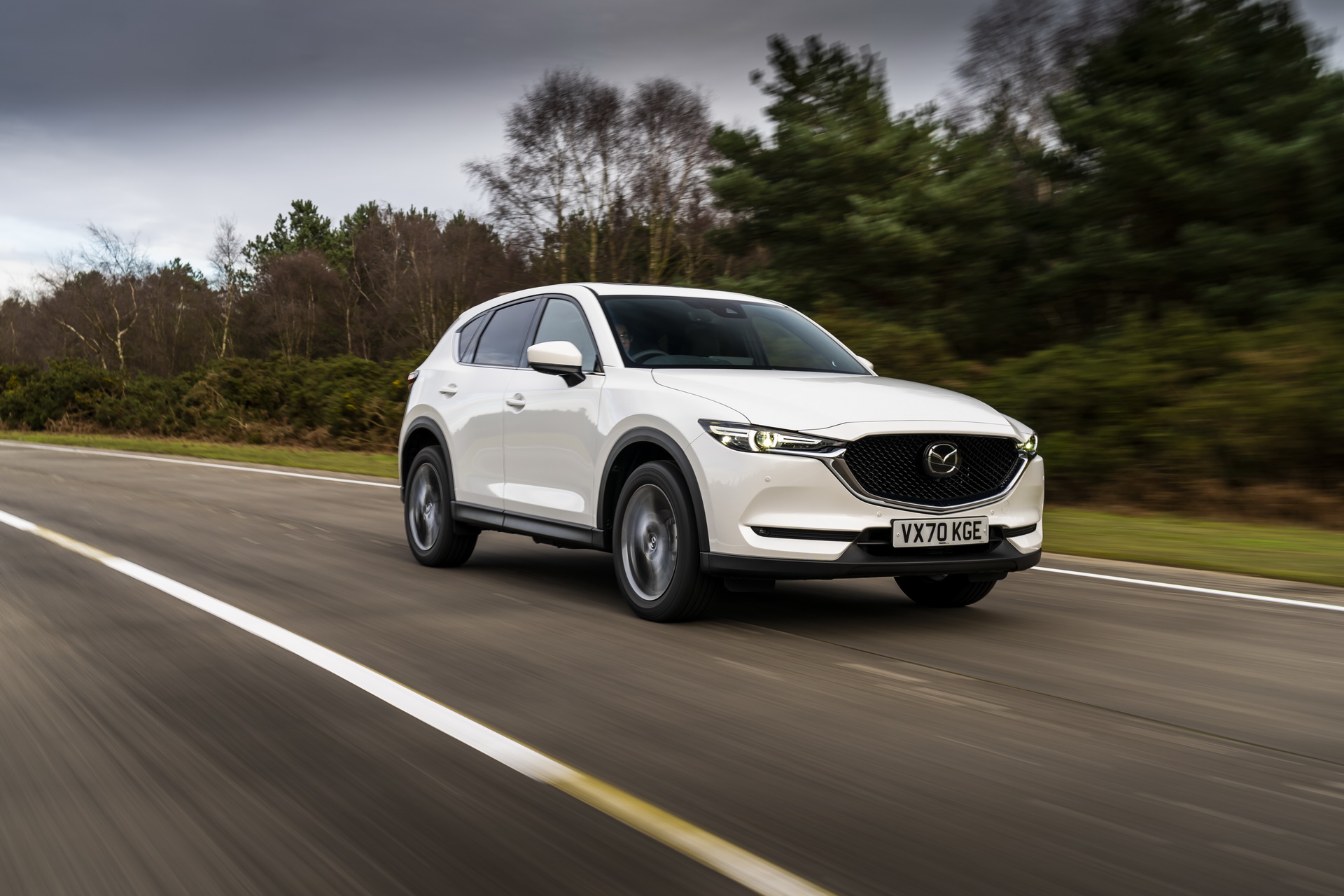Download 2021 Mazda CX-5 GT Sport - Front Three-Quarter HD Wallpaper 1920x1280 #3
