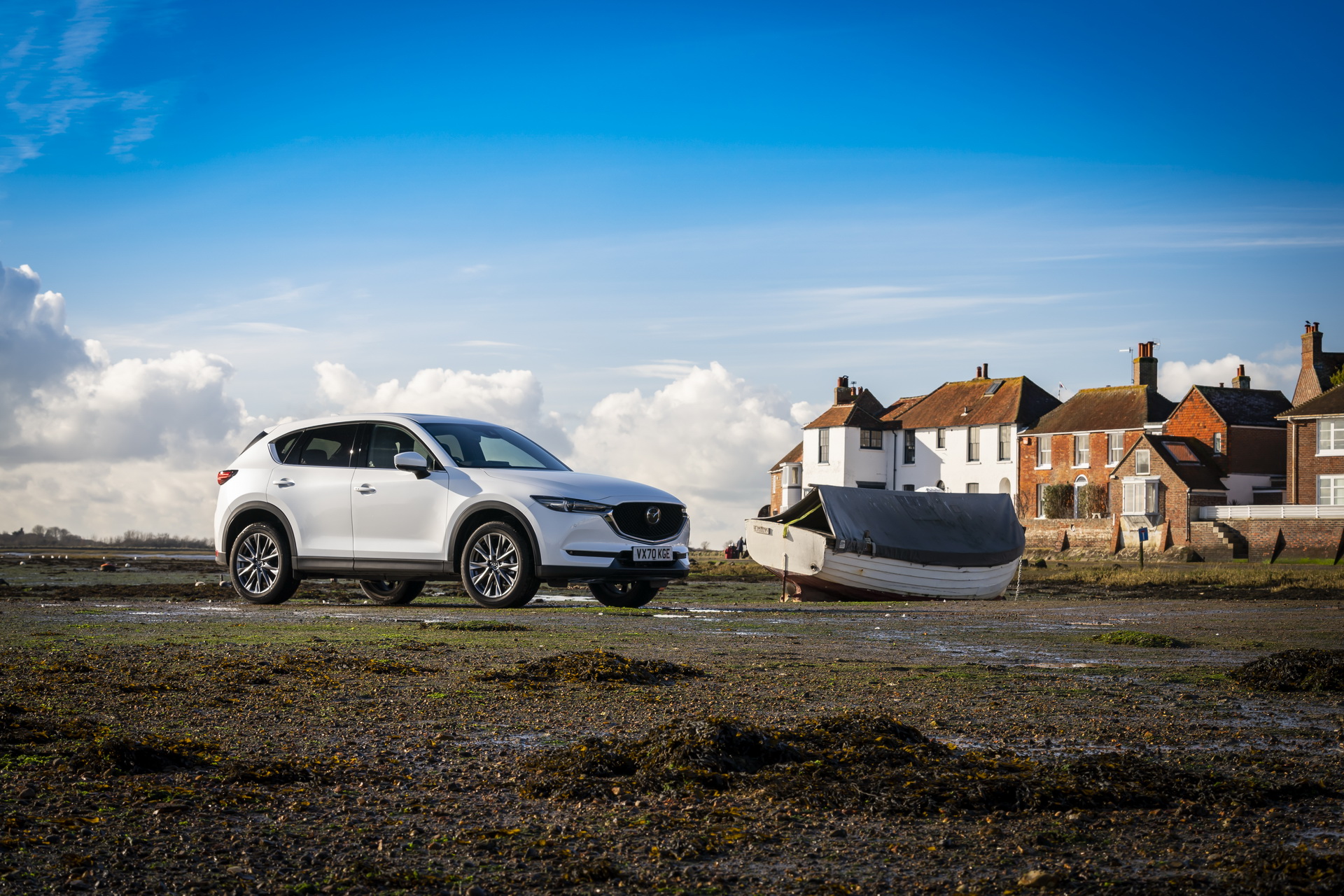 Download 2021 Mazda CX-5 GT Sport - Front Three-Quarter HD Wallpaper 1920x1280 #64