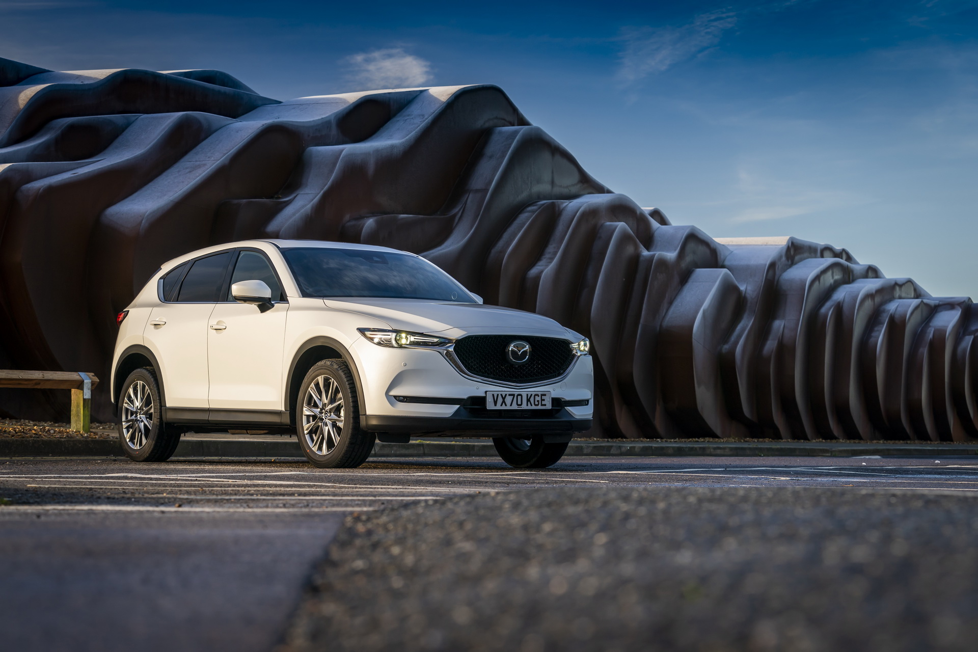 Download 2021 Mazda CX-5 GT Sport - Front Three-Quarter HD Wallpaper 1920x1280 #49
