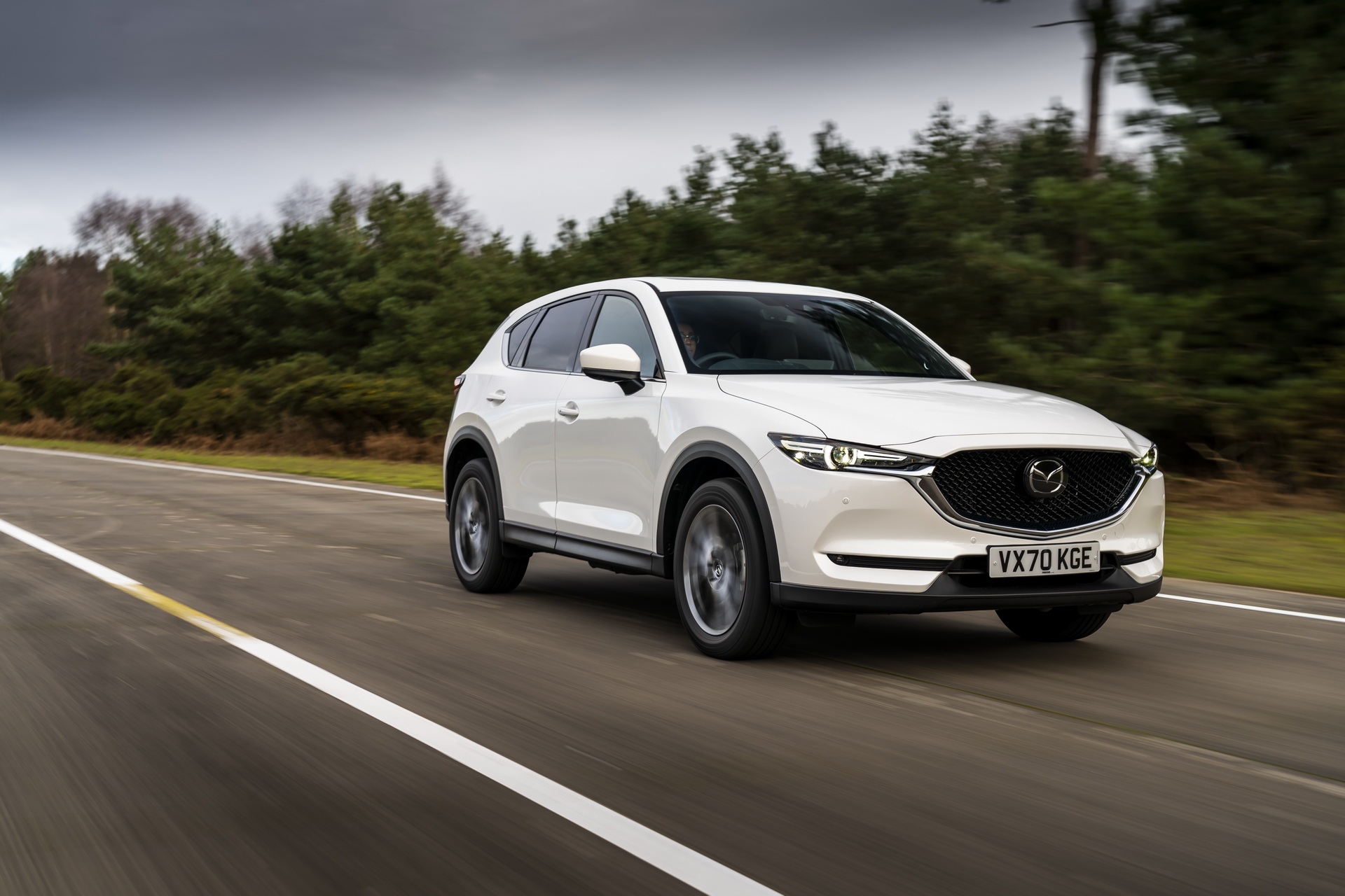 Download 2021 Mazda CX-5 GT Sport - Front Three-Quarter HD Wallpaper 1920x1280 #4