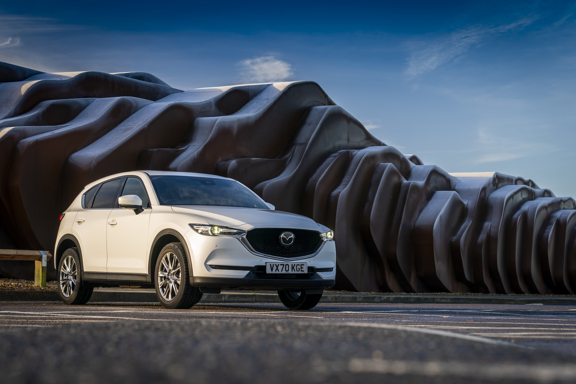 Download 2021 Mazda CX-5 GT Sport - Front Three-Quarter HD Wallpaper 1920x1280 #50