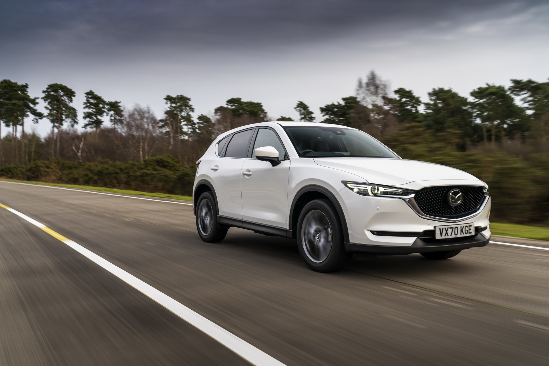 Download 2021 Mazda CX-5 GT Sport - Front Three-Quarter HD Wallpaper 1920x1280 #5