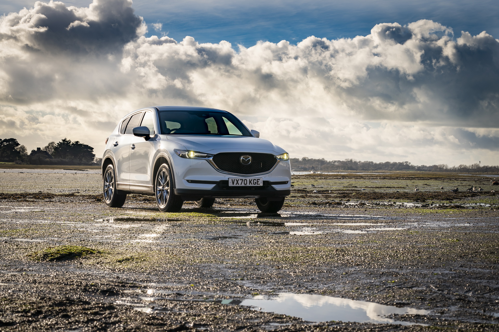 Download 2021 Mazda CX-5 GT Sport - Front Three-Quarter HD Wallpaper 1920x1280 #69