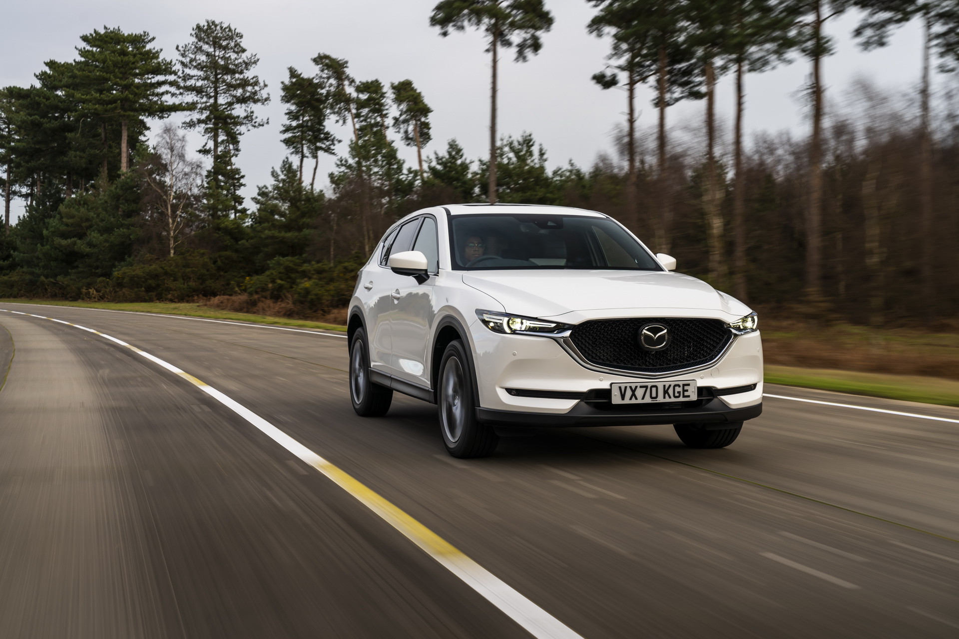 Download 2021 Mazda CX-5 GT Sport - Front Three-Quarter HD Wallpaper 1920x1280 #9