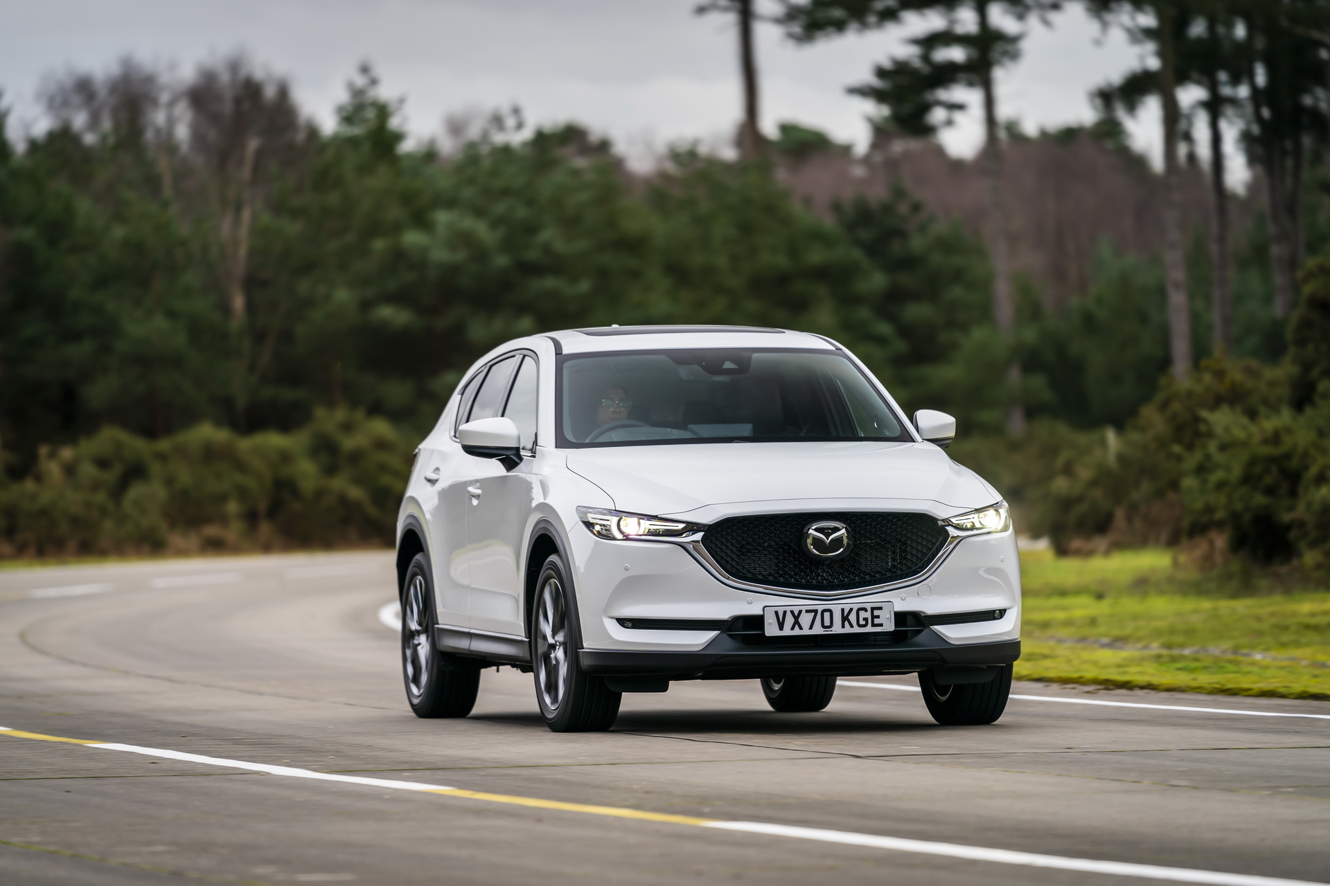 Download 2021 Mazda CX-5 GT Sport - Front HD Wallpaper 1920x1280 #19
