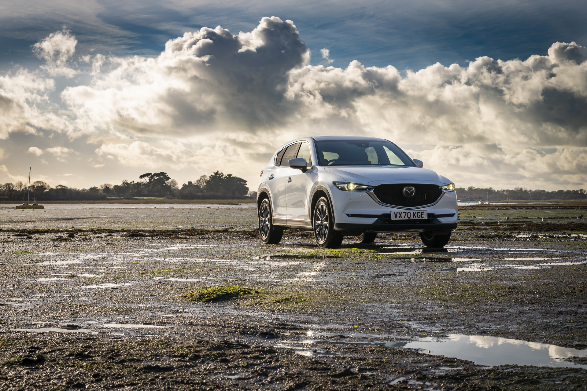 Download 2021 Mazda CX-5 GT Sport - Front HD Wallpaper 1920x1280 #75