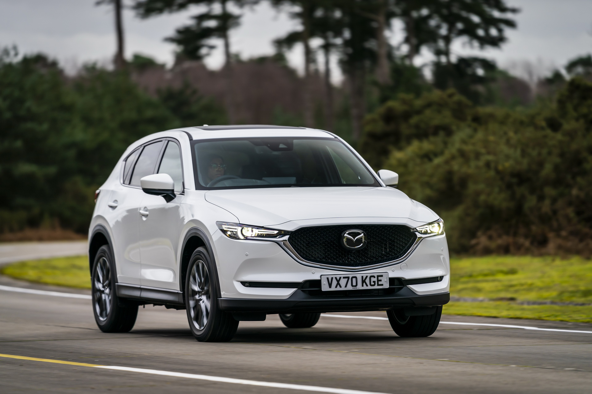 Download 2021 Mazda CX-5 GT Sport - Front HD Wallpaper 1920x1280 #20