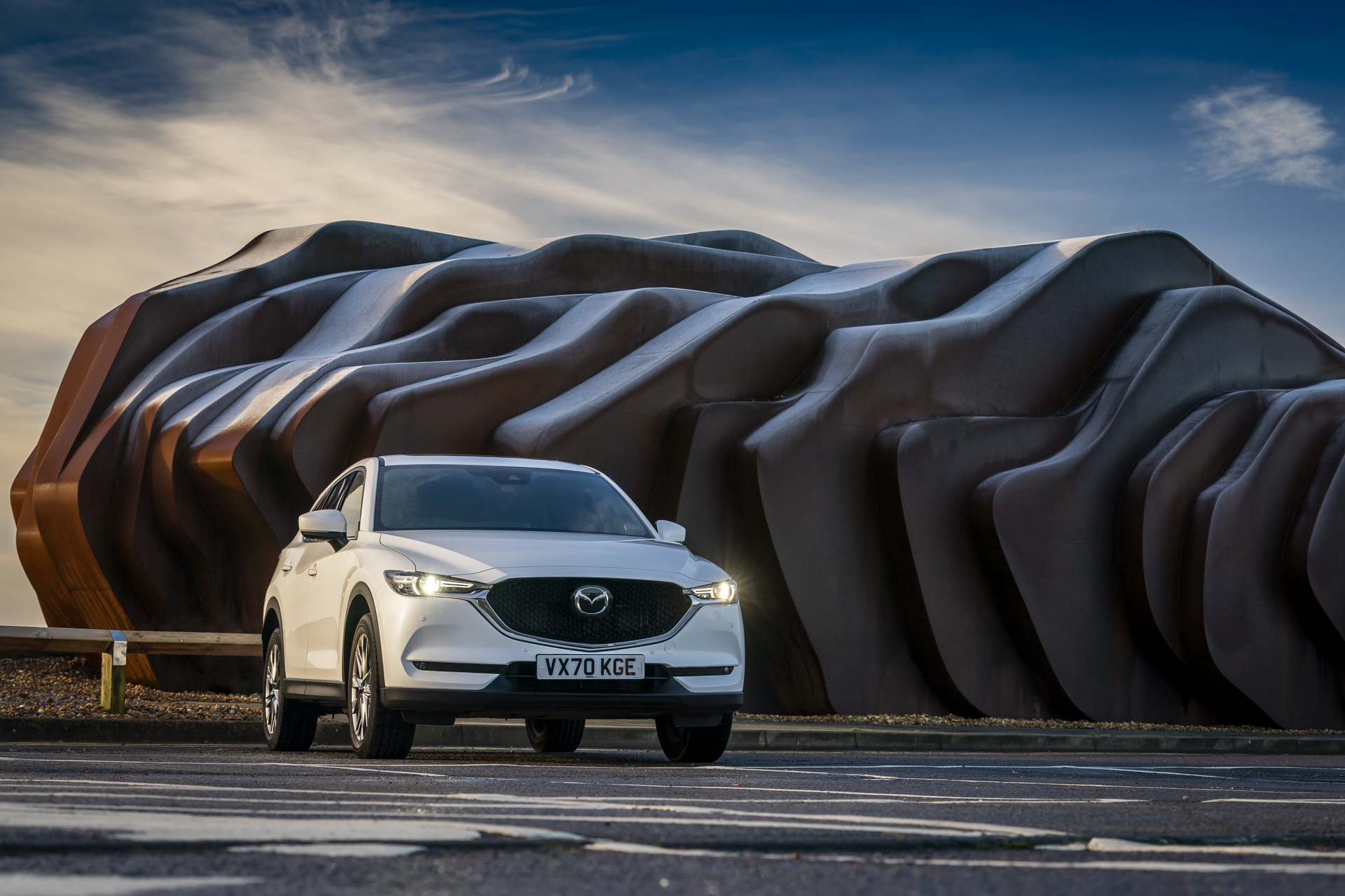 Download 2021 Mazda CX-5 GT Sport - Front HD Wallpaper 1920x1280 #53