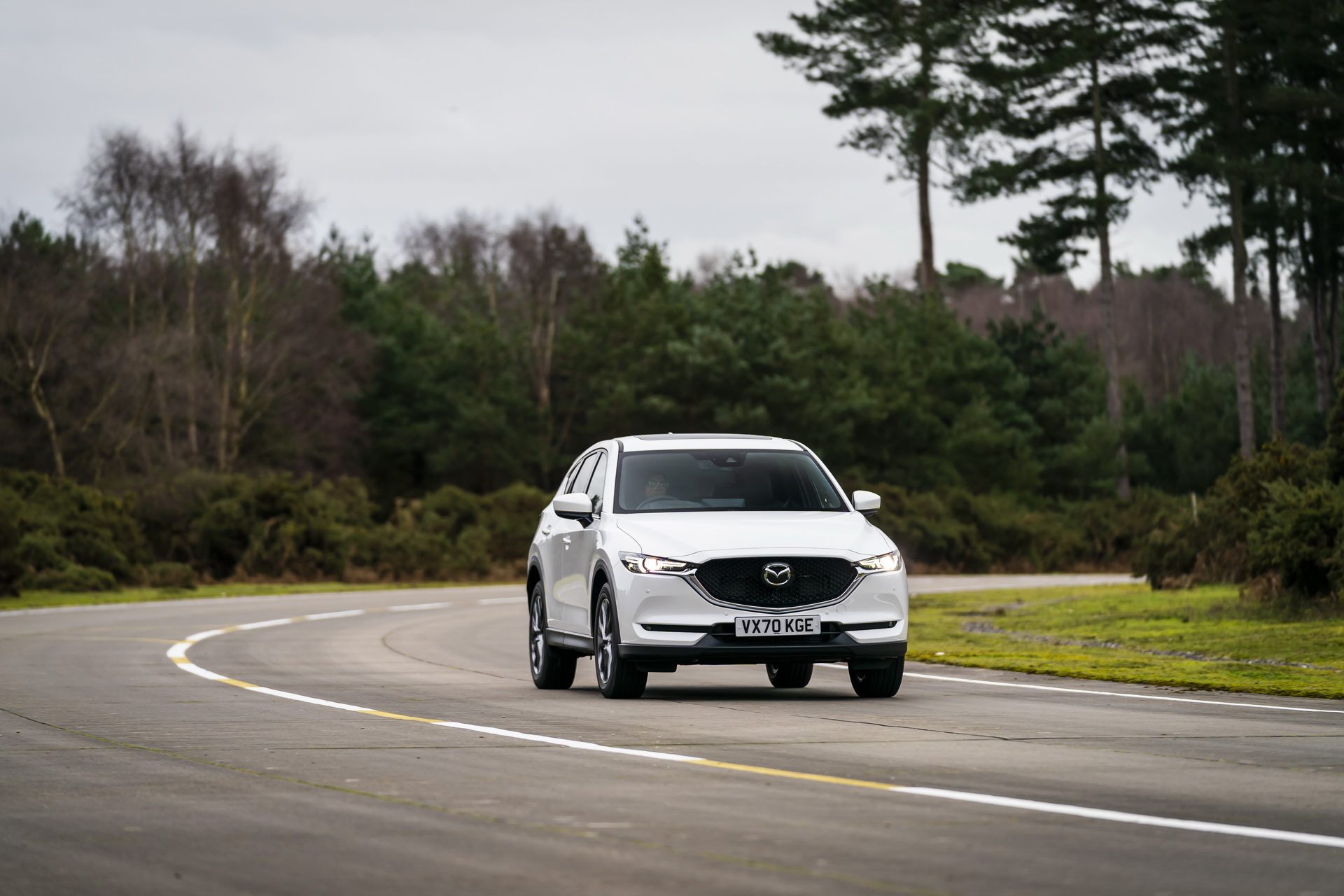 Download 2021 Mazda CX-5 GT Sport - Front HD Wallpaper 1920x1280 #21