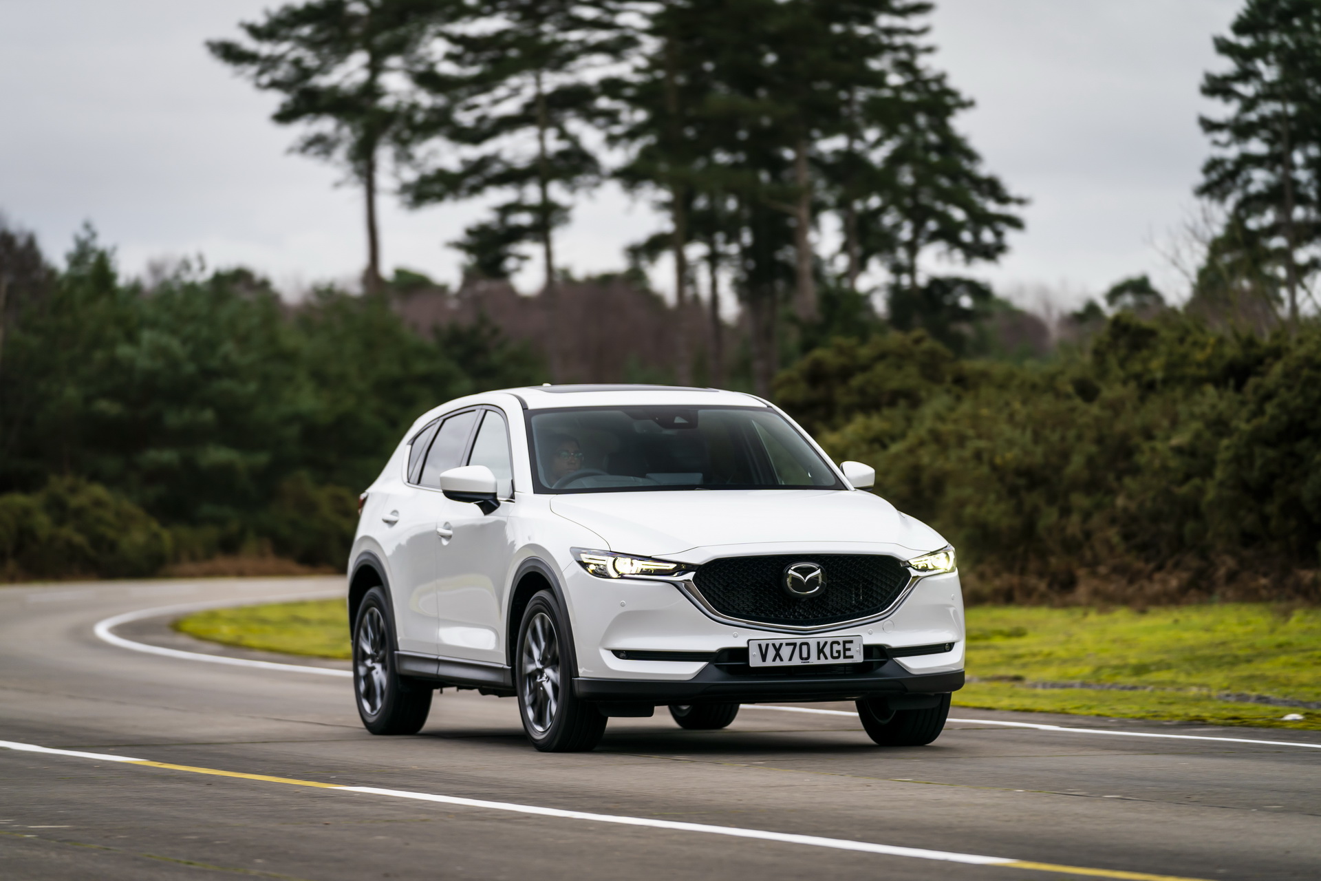 Download 2021 Mazda CX-5 GT Sport - Front HD Wallpaper 1920x1280 #22