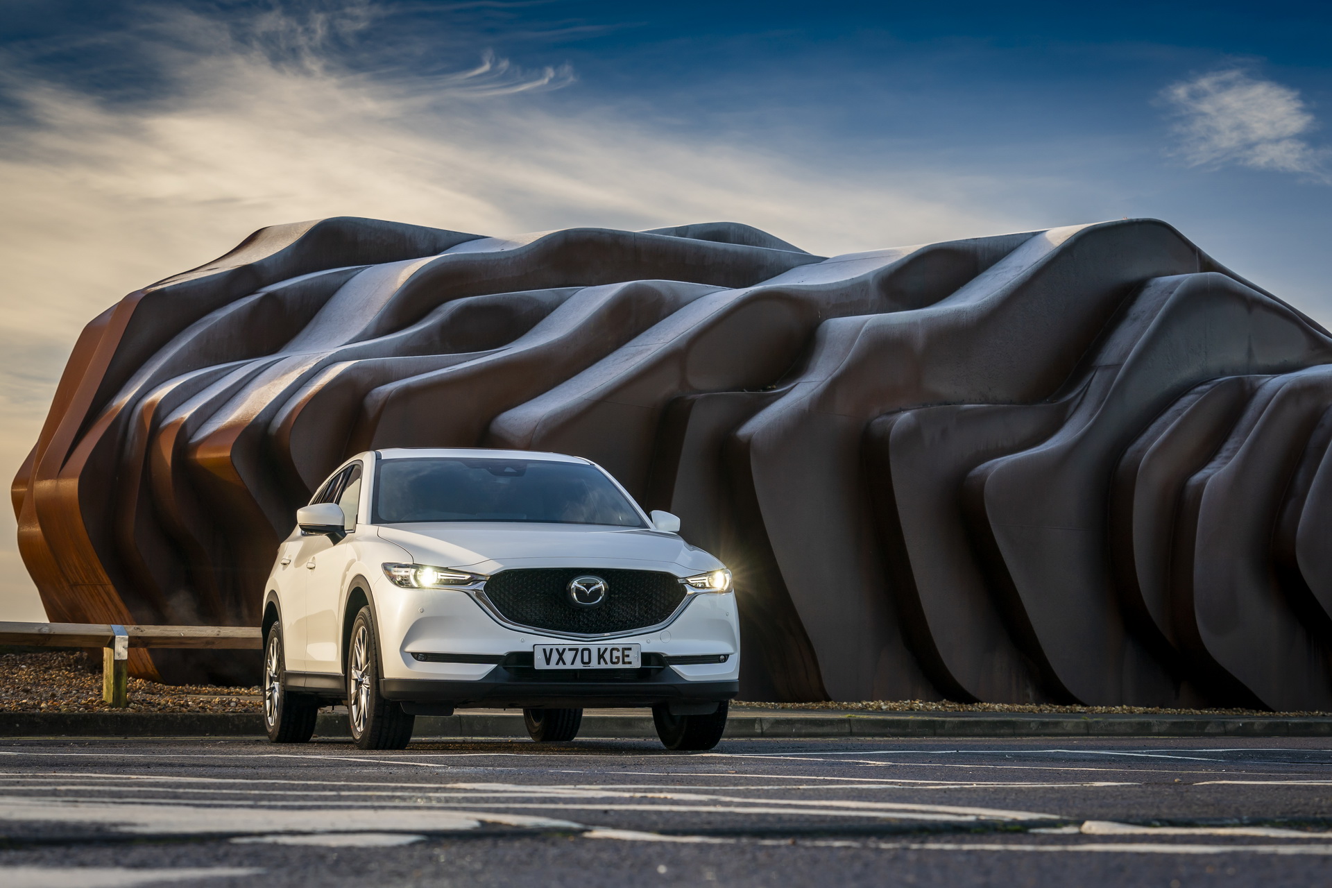 Download 2021 Mazda CX-5 GT Sport - Front HD Wallpaper 1920x1280 #54