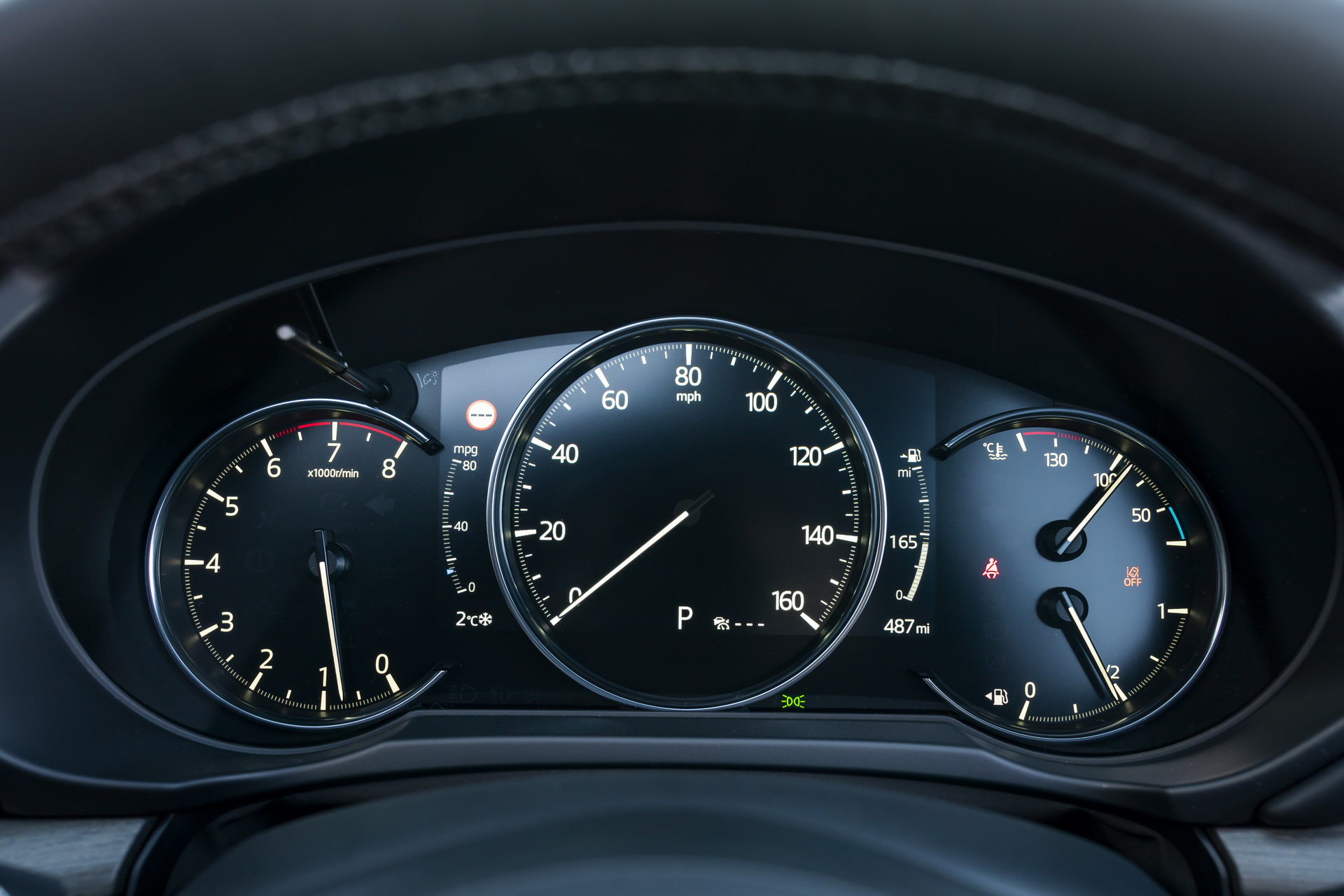 Download 2021 Mazda CX-5 GT Sport - Instrument Cluster HD Wallpaper 1920x1280 #94